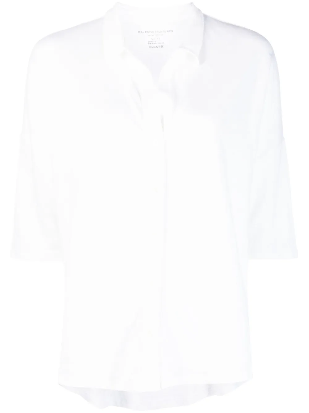 half-length linen shirt - Image 1