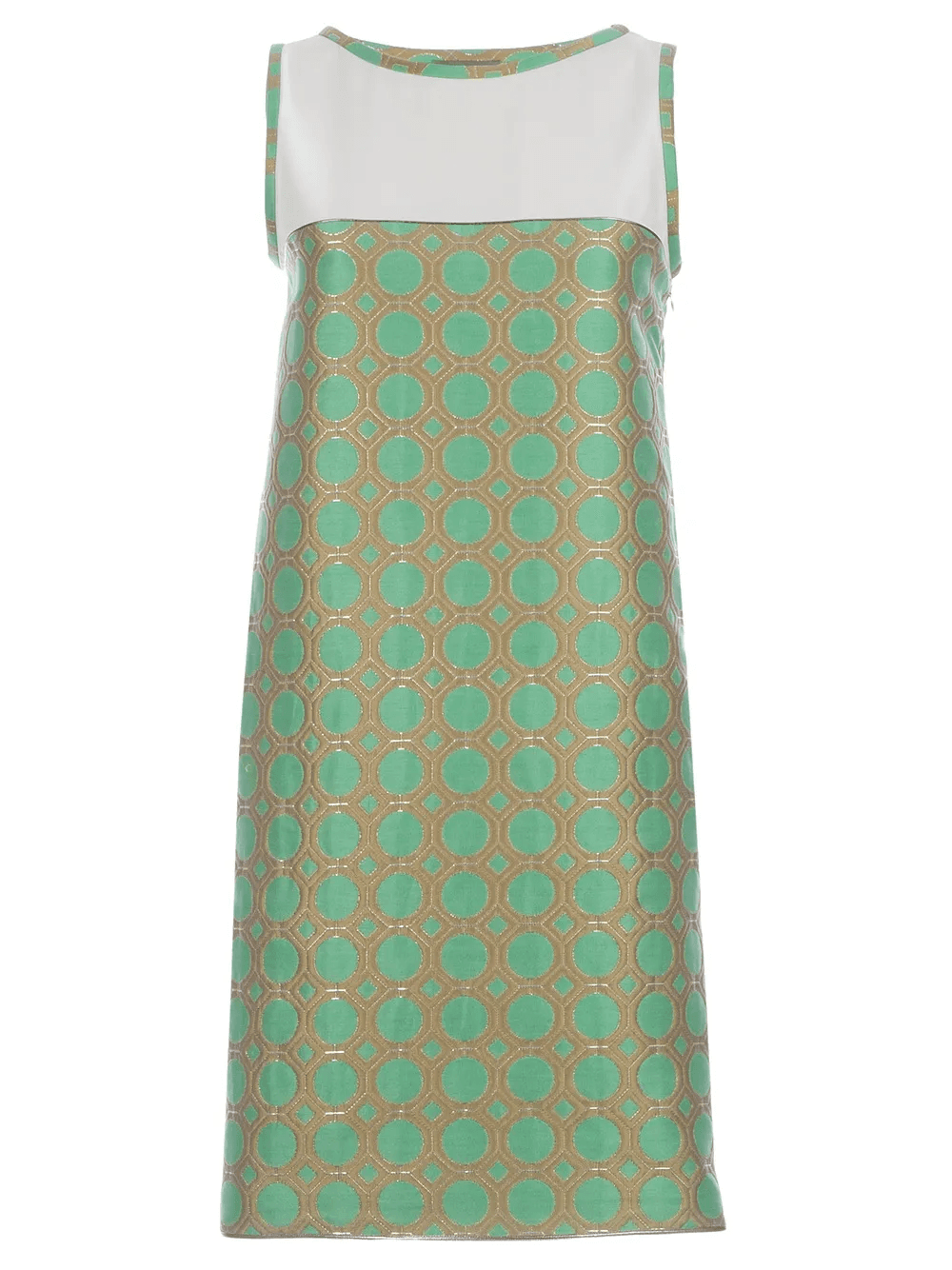 Patterned shift dress - Image 1