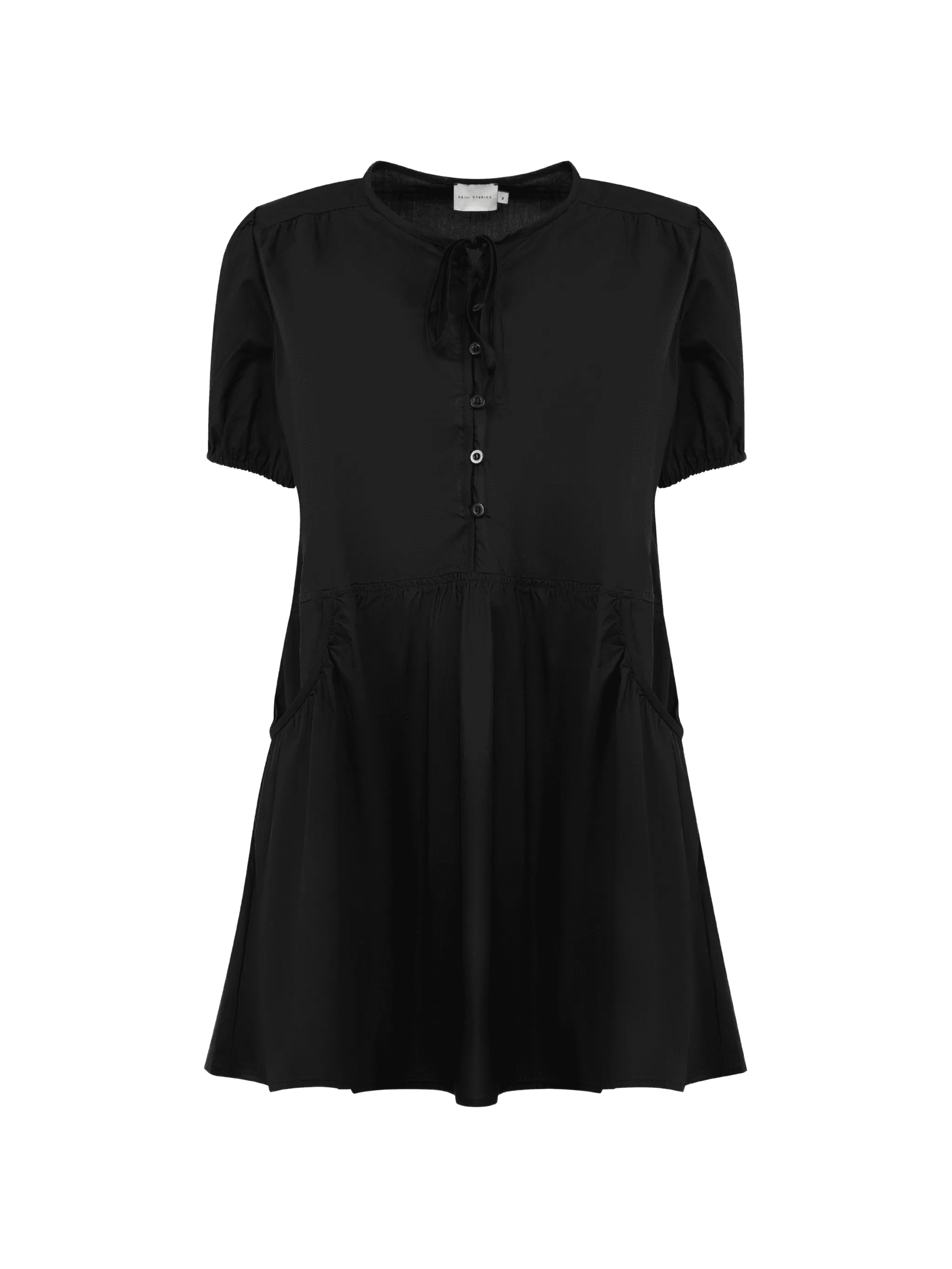 crew-neck mini dress - Image 1
