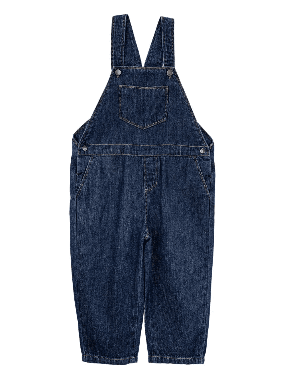 Shawn button-fastening denim dungarees - Image 1
