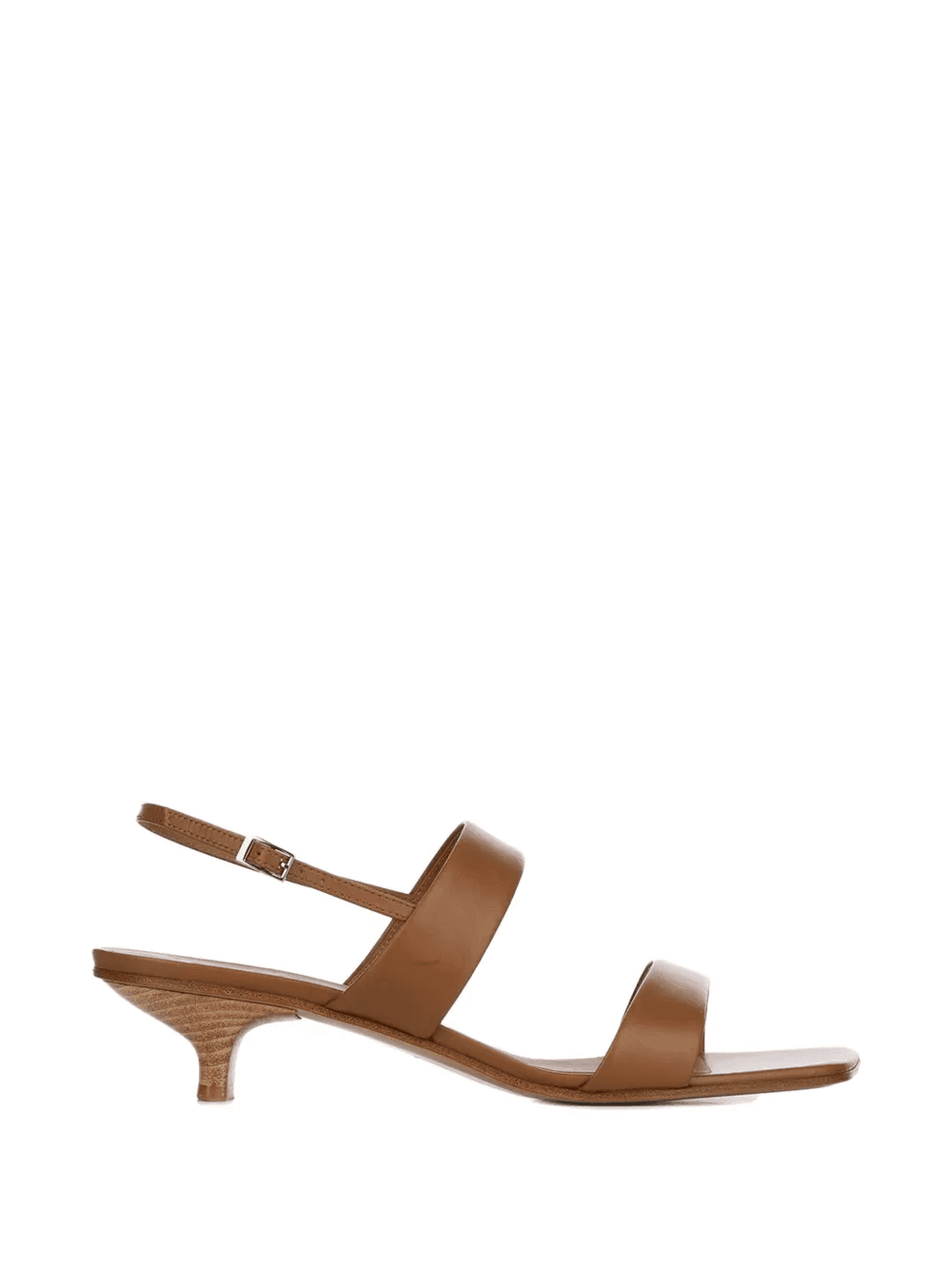 leather heeled sandals - Image 1