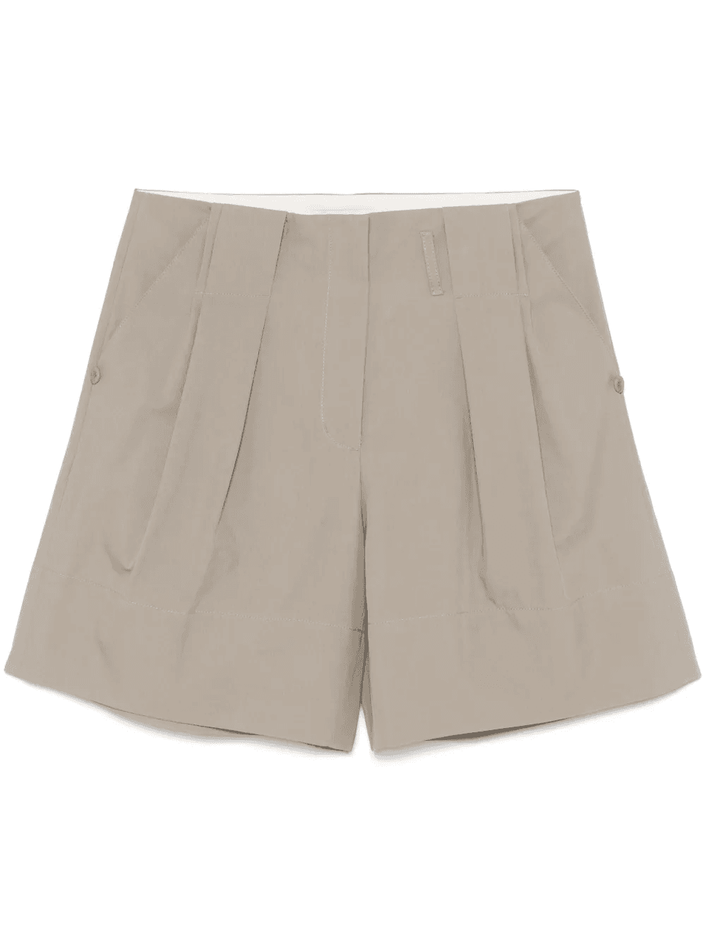 pleat-detail shorts - Image 1