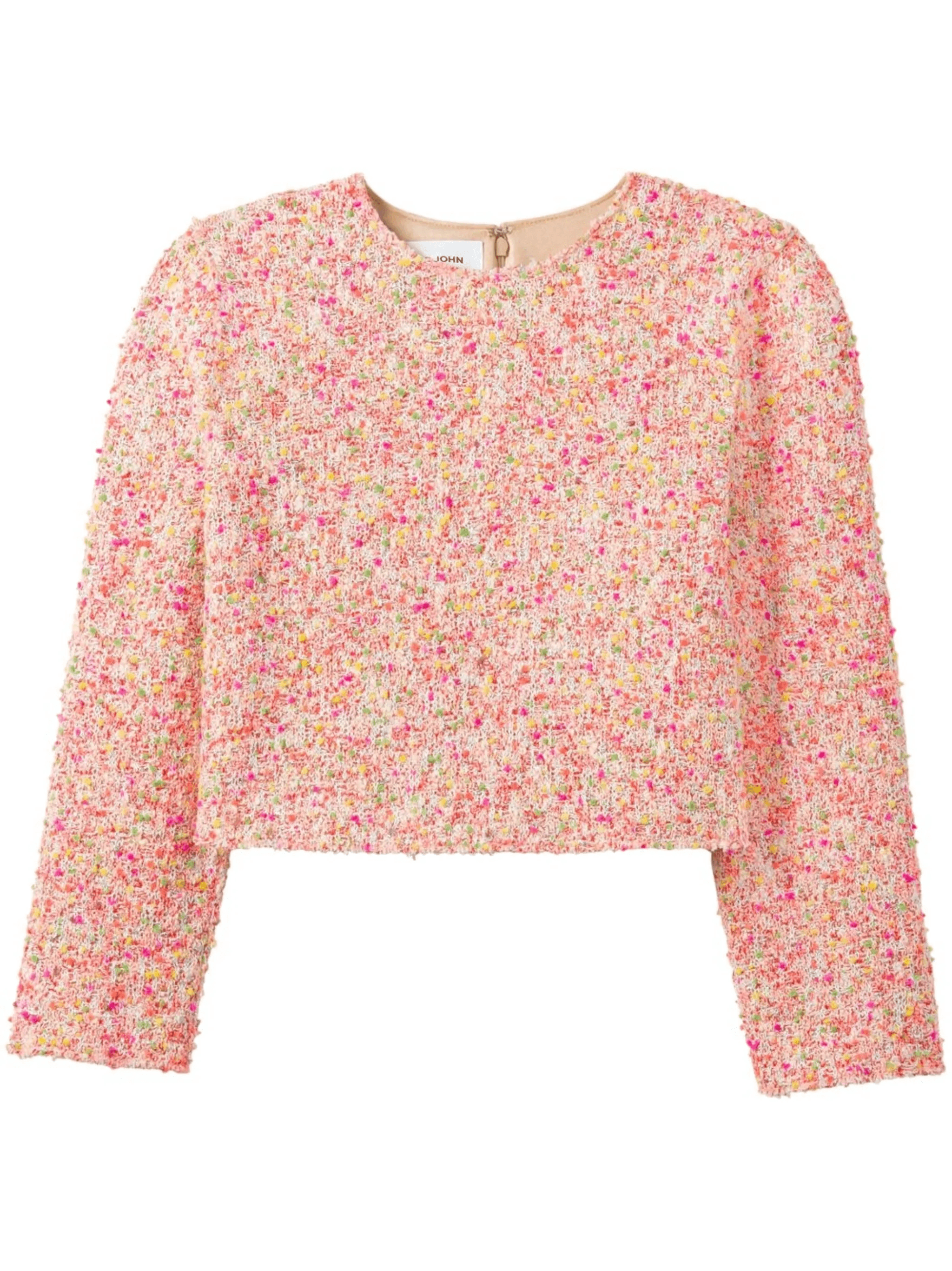 Novelty Textured tweed top - Image 1
