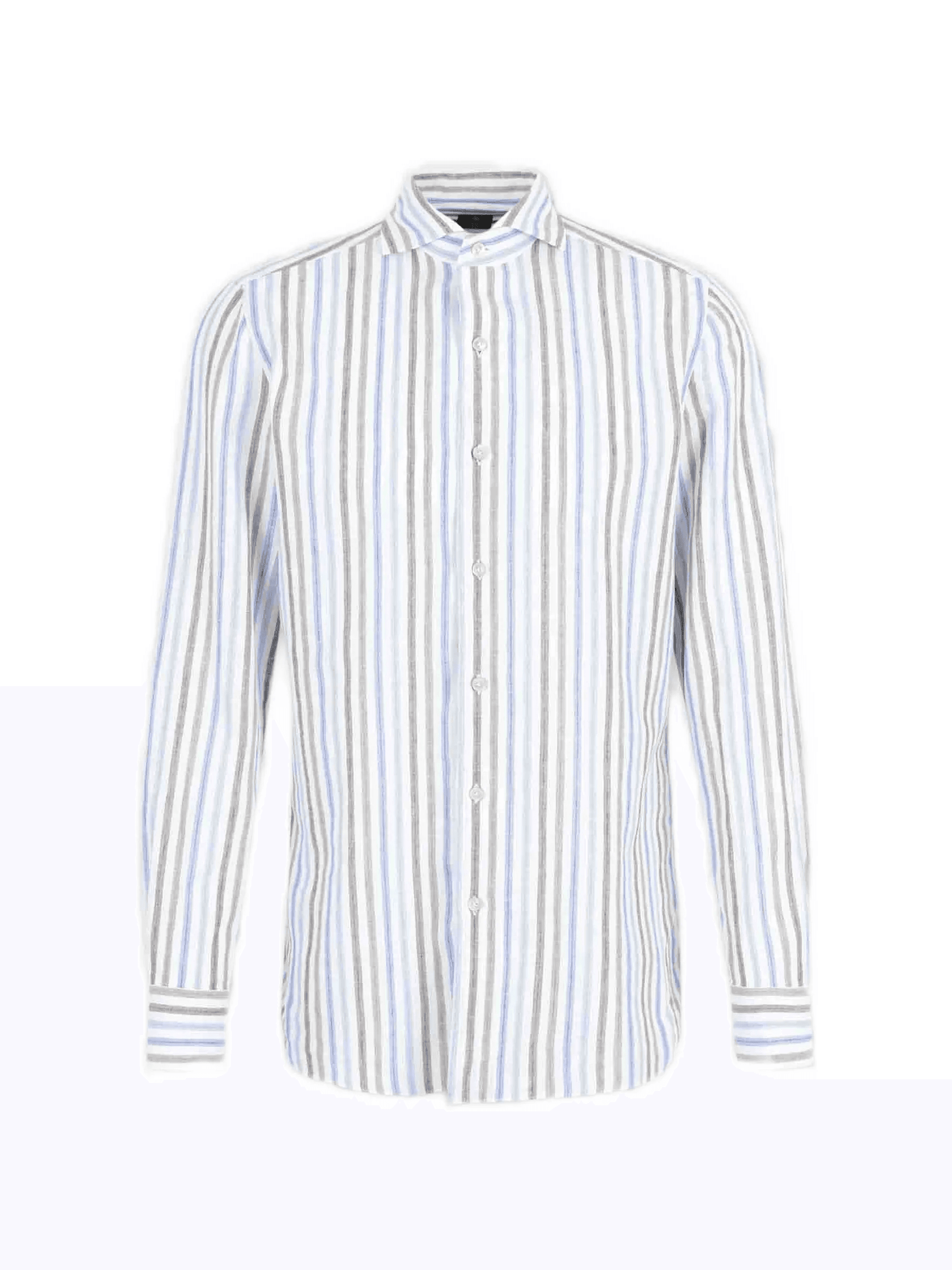 striped-pattern shirt - Image 1
