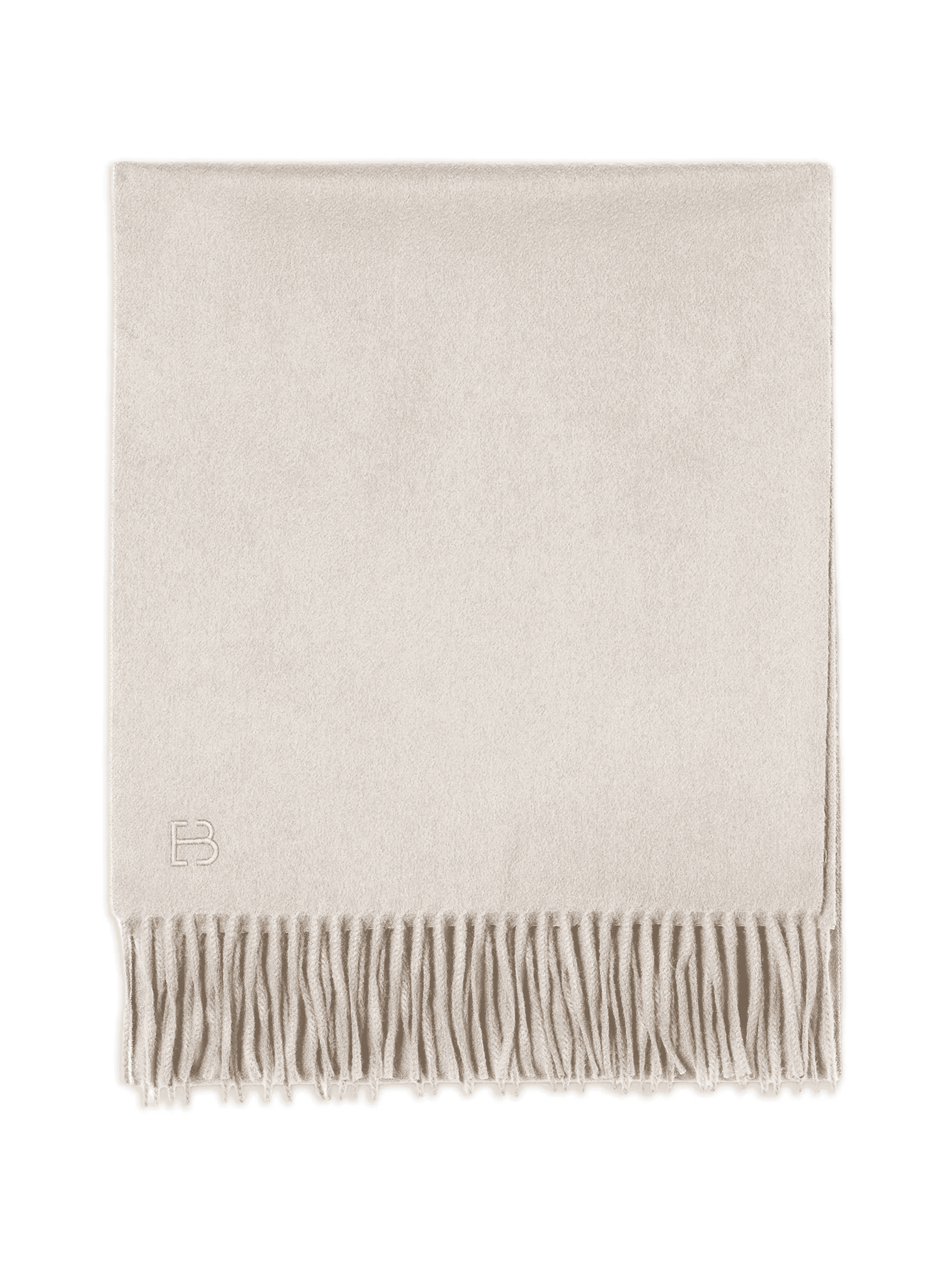 EB fringed monogram scarf - Image 1