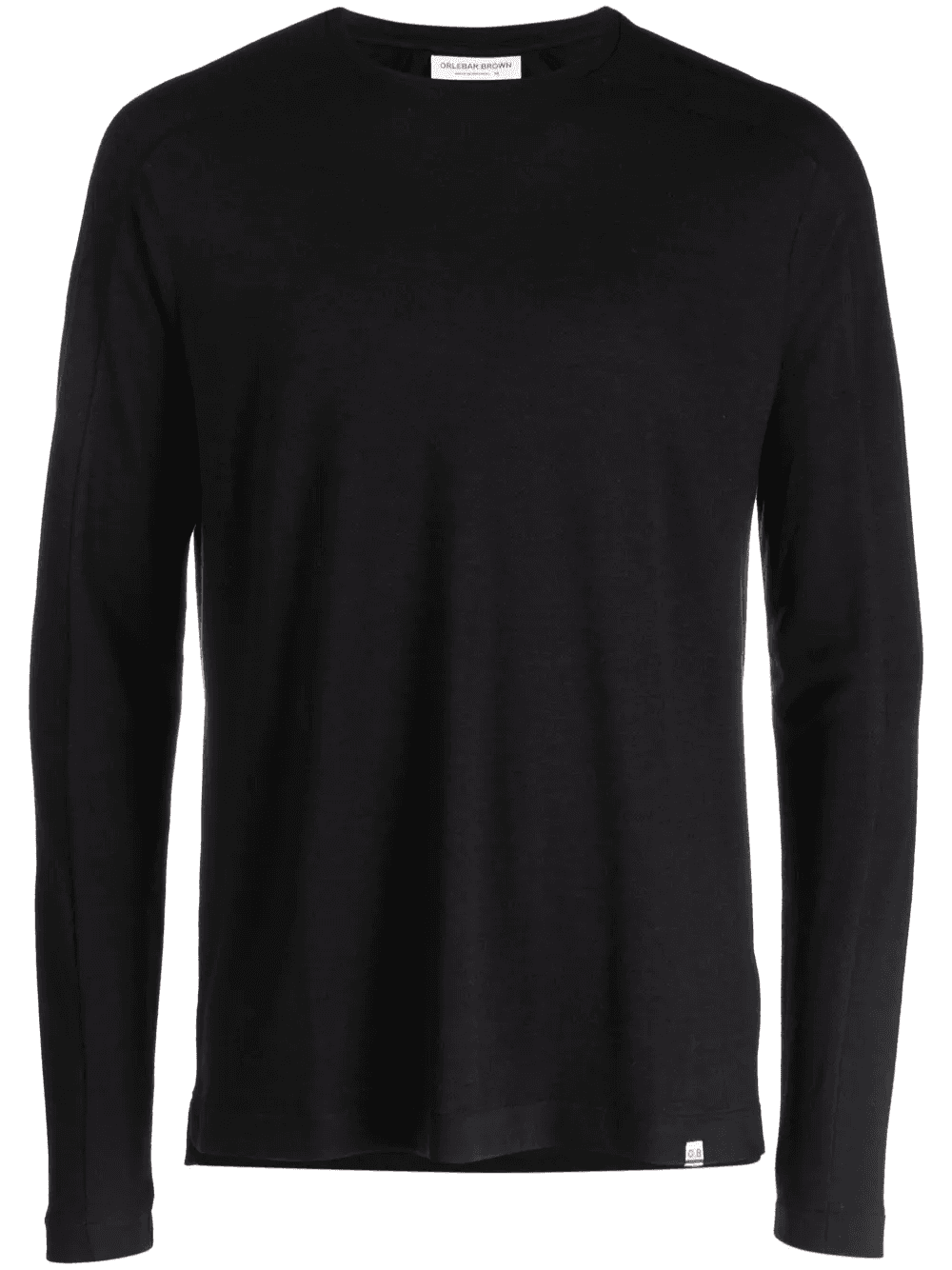 crew-neck long-sleeve T-shirt - Image 1