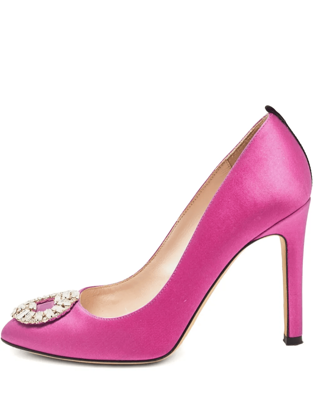 pre-owned crystal-embellished pumps - Image 1