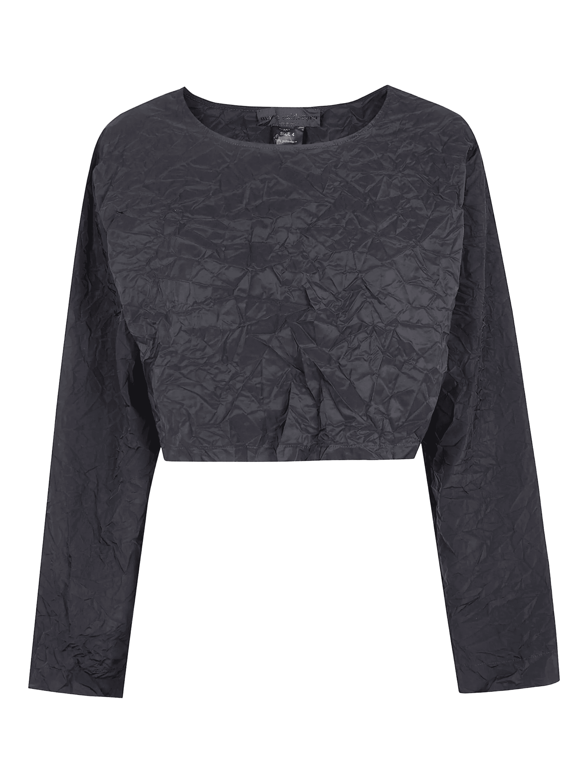 crinkled crop top - Image 1