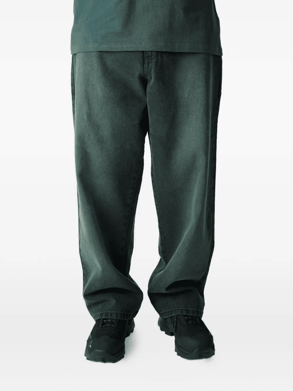 logo-embroidered jeans - Image 1