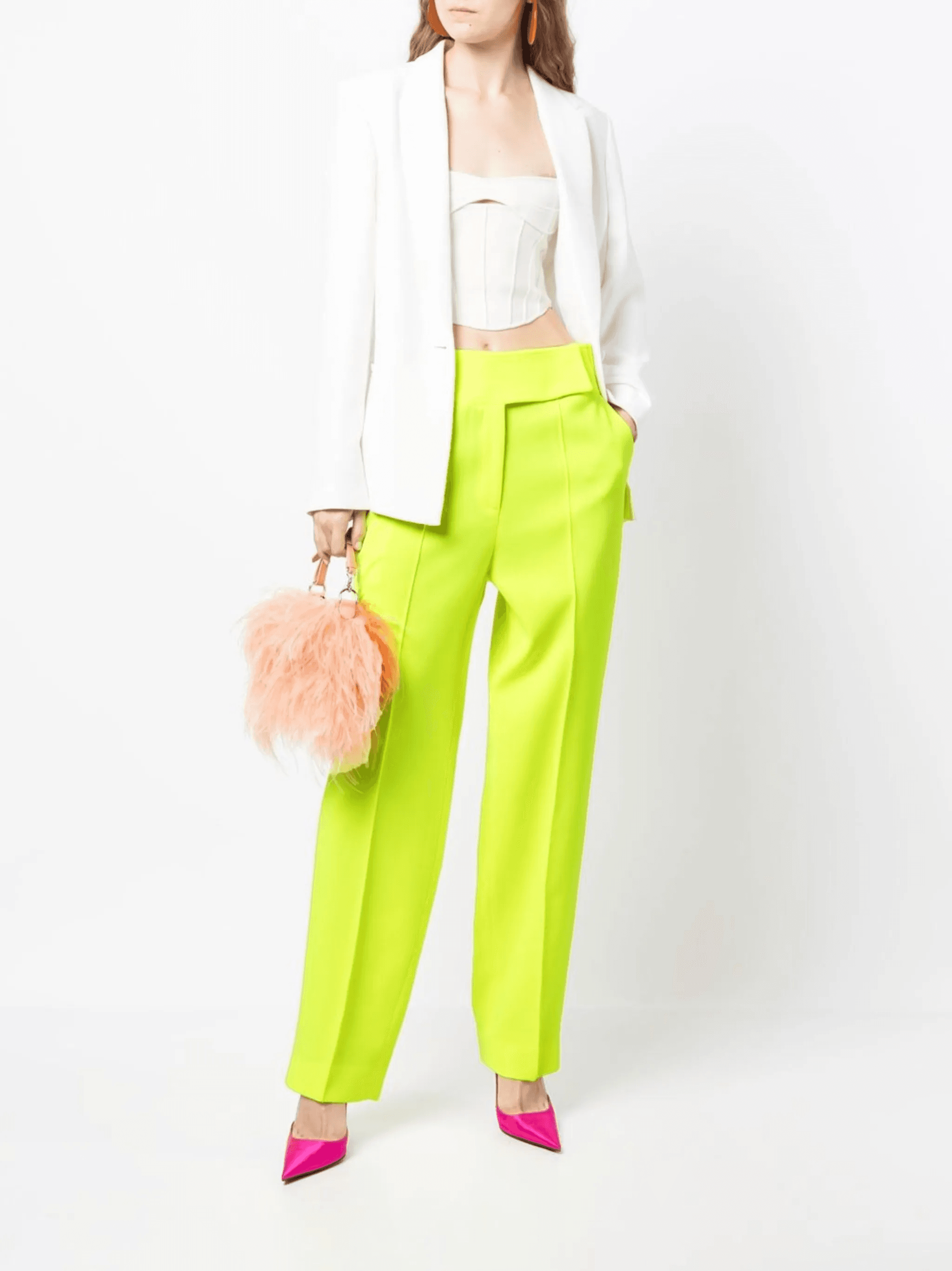 tailored tapered trousers - Image 1