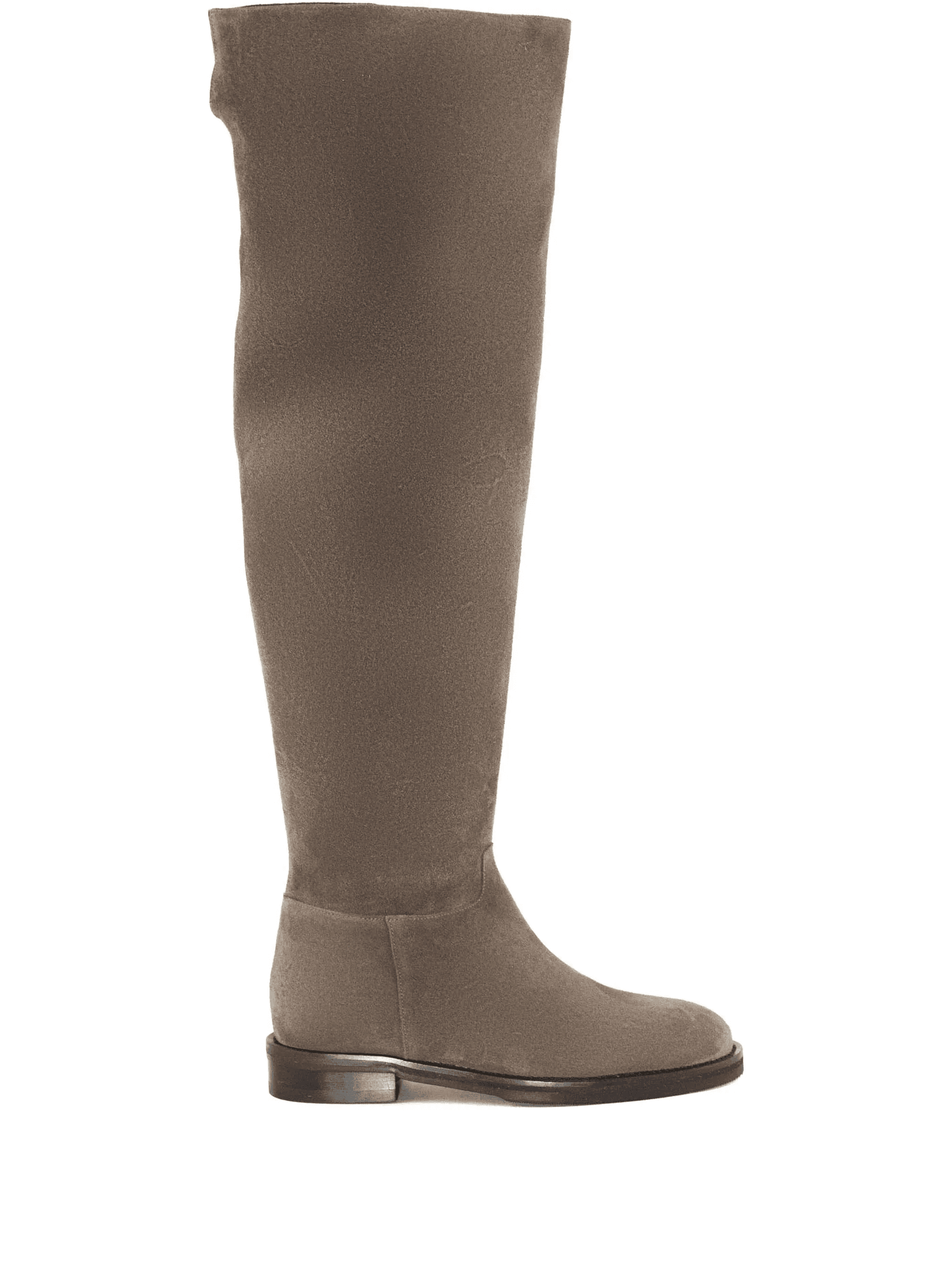 suede side-zip boots - Image 1