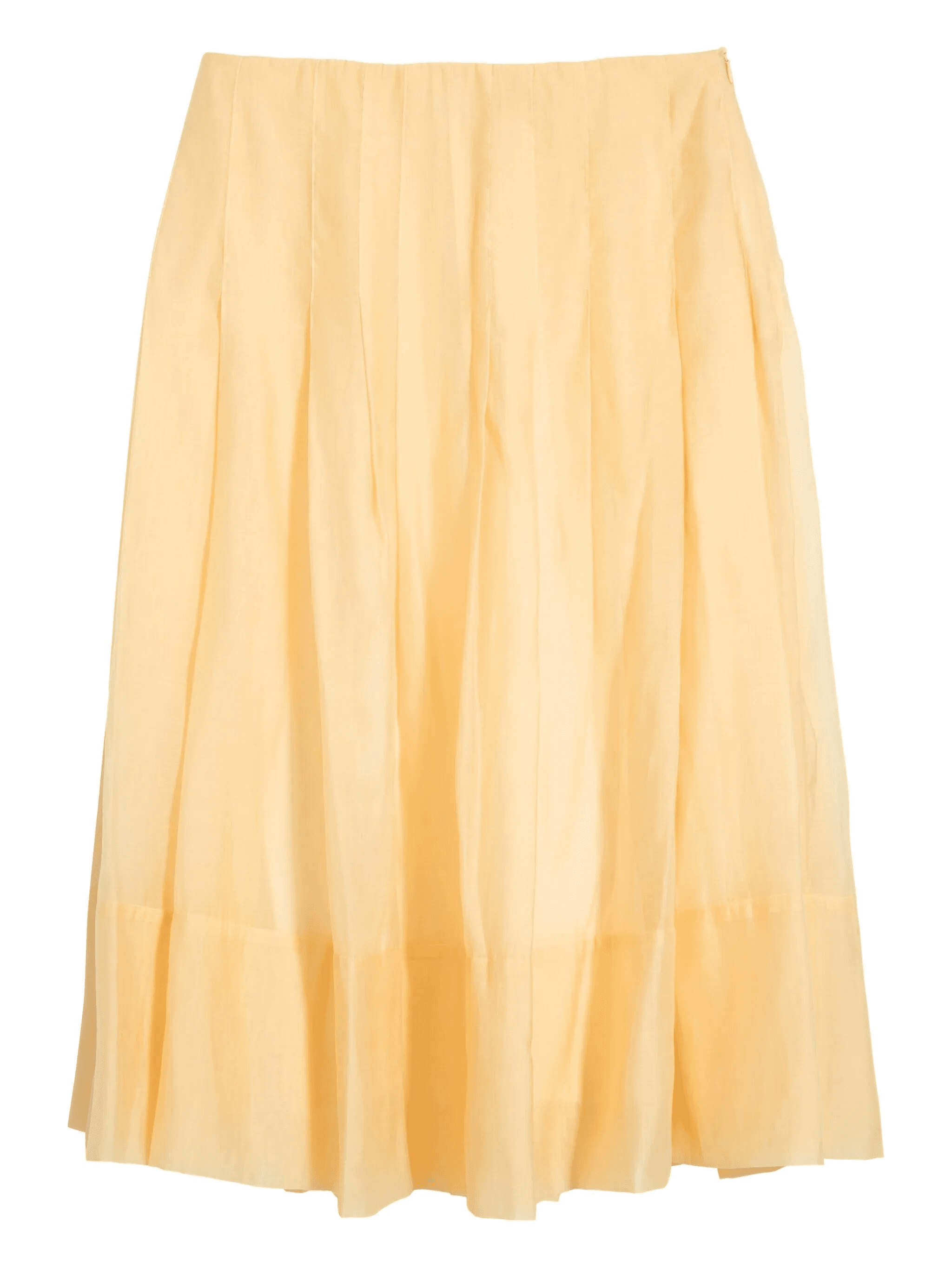 Horizonte Espelhado pleated midi skirt - Image 1