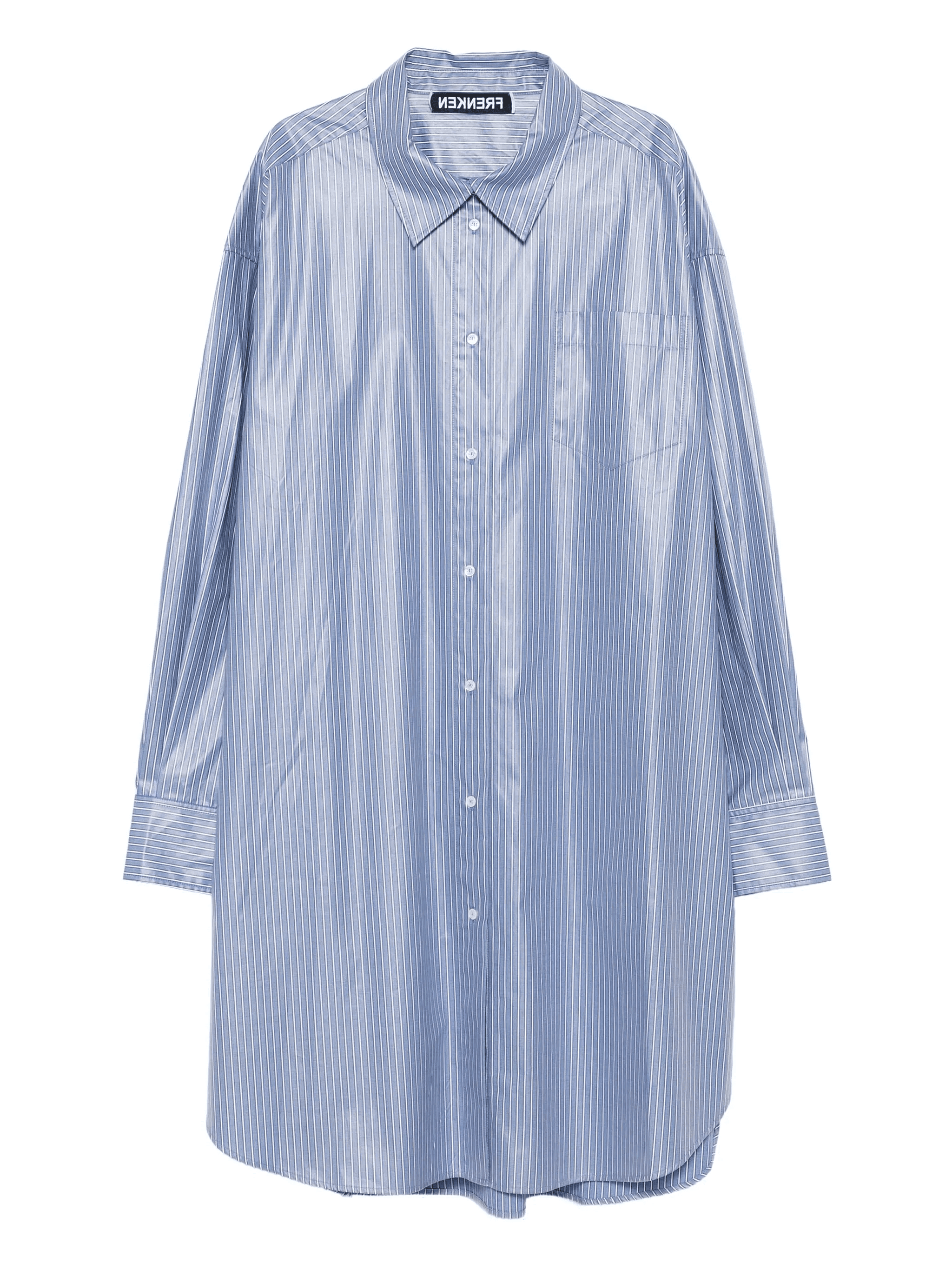 stripe shirt dress - Image 1