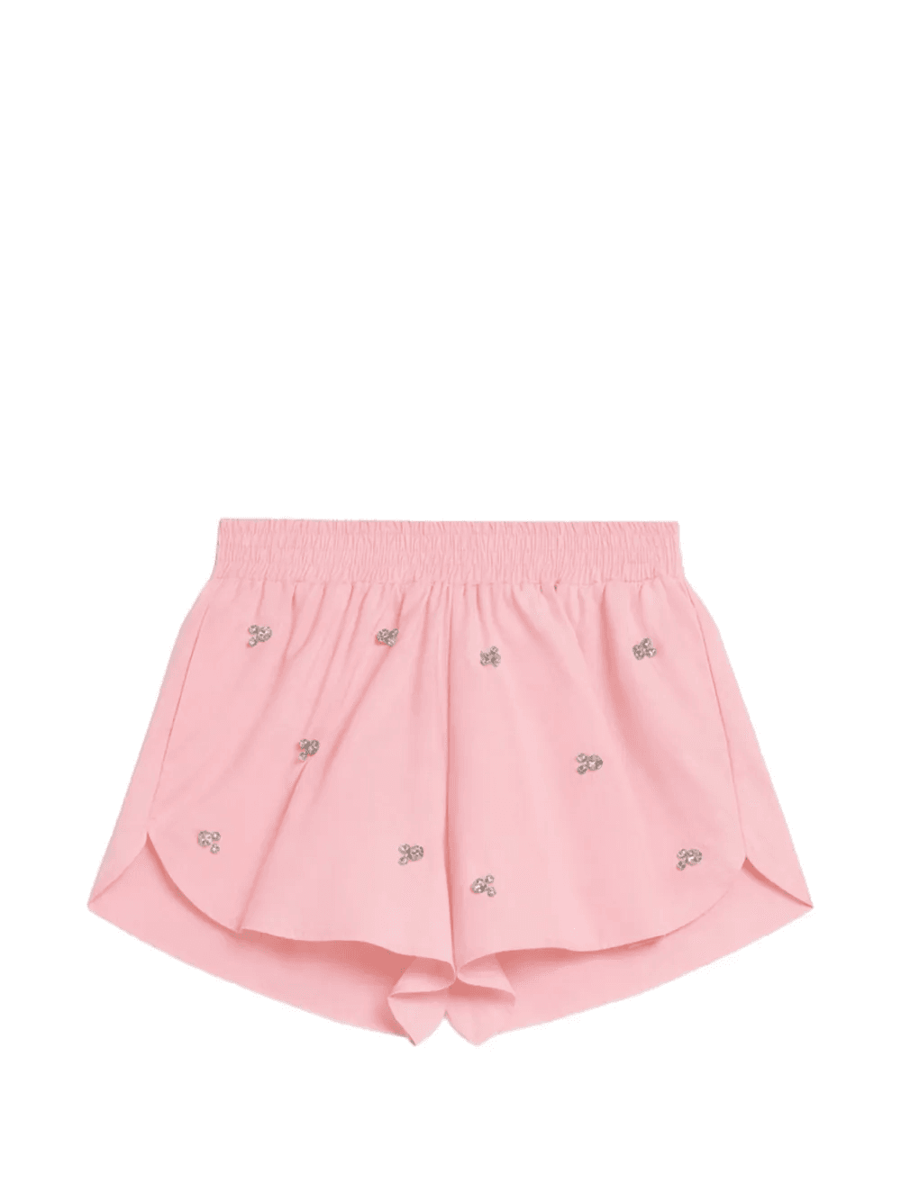 embellished poplin shorts - Image 1