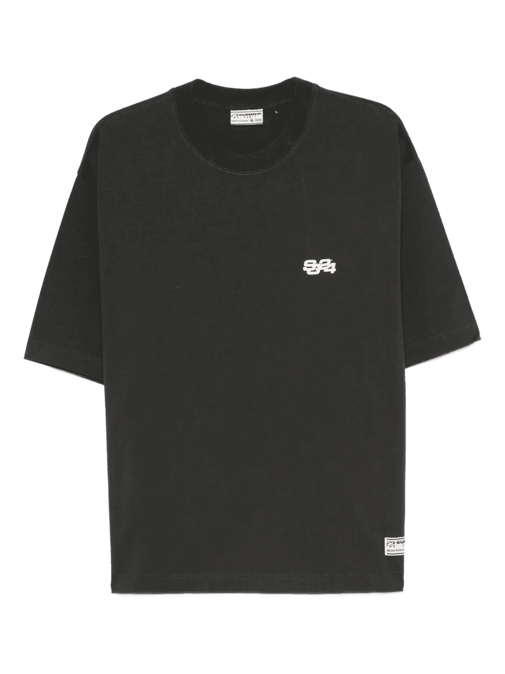 logo-embroidered T-shirt - Image 1