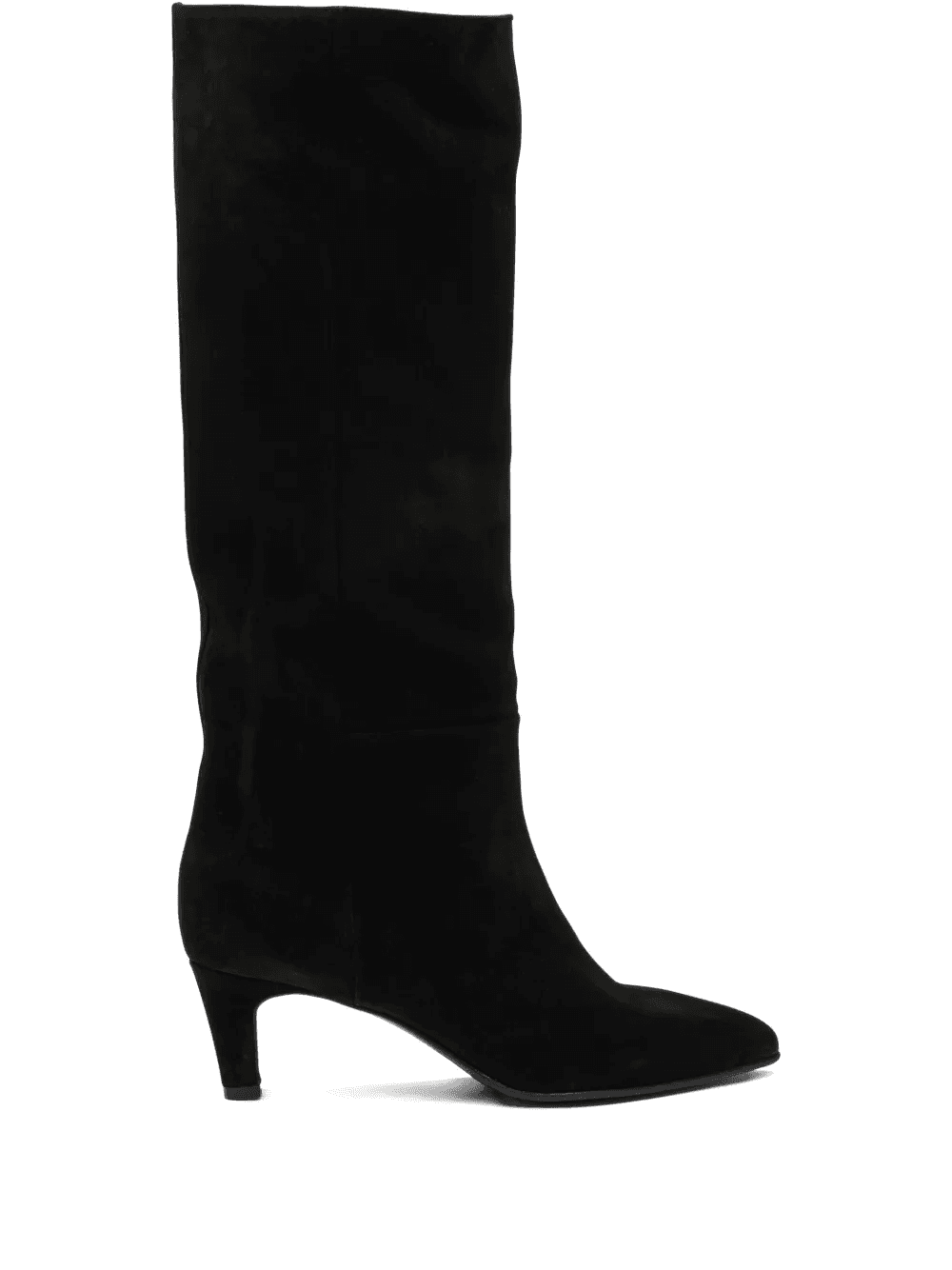 suede knee-length boots - Image 1