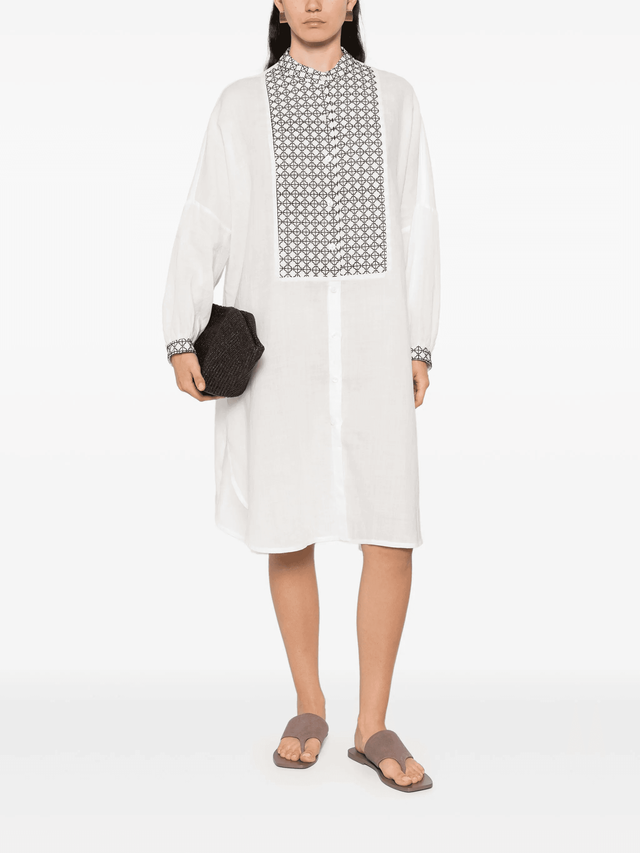 embroidered dress - Image 1