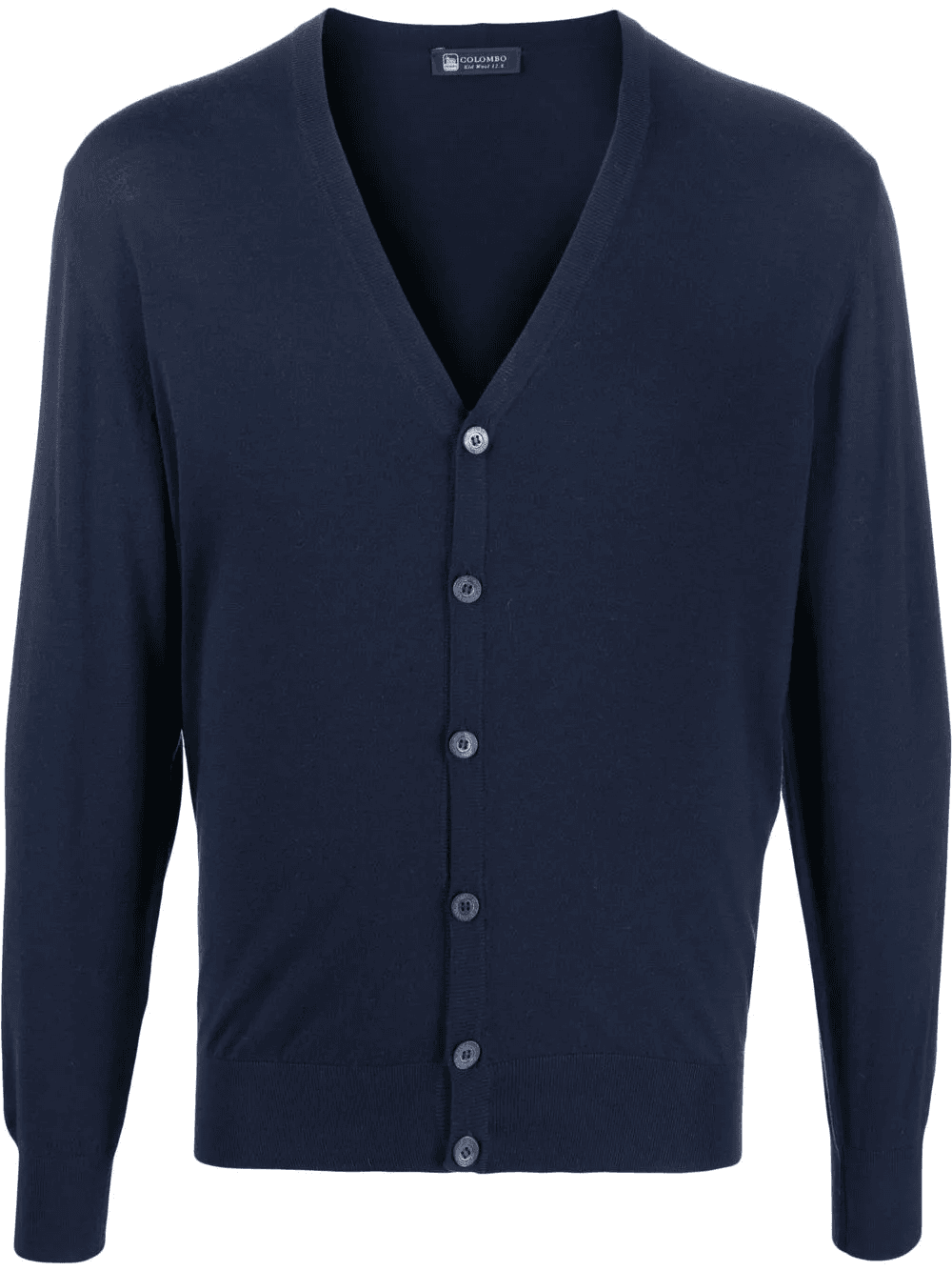 button-down knit cardigan - Image 1
