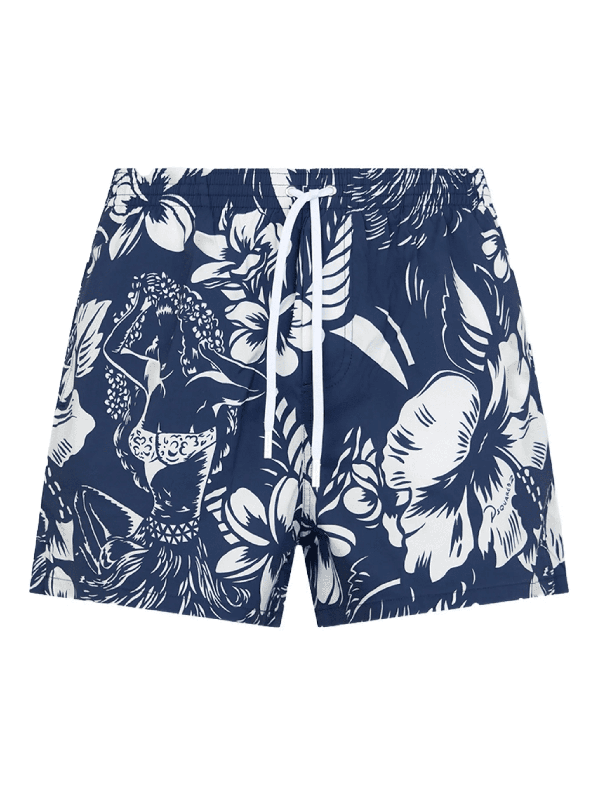 floral-print swim shorts - Image 1