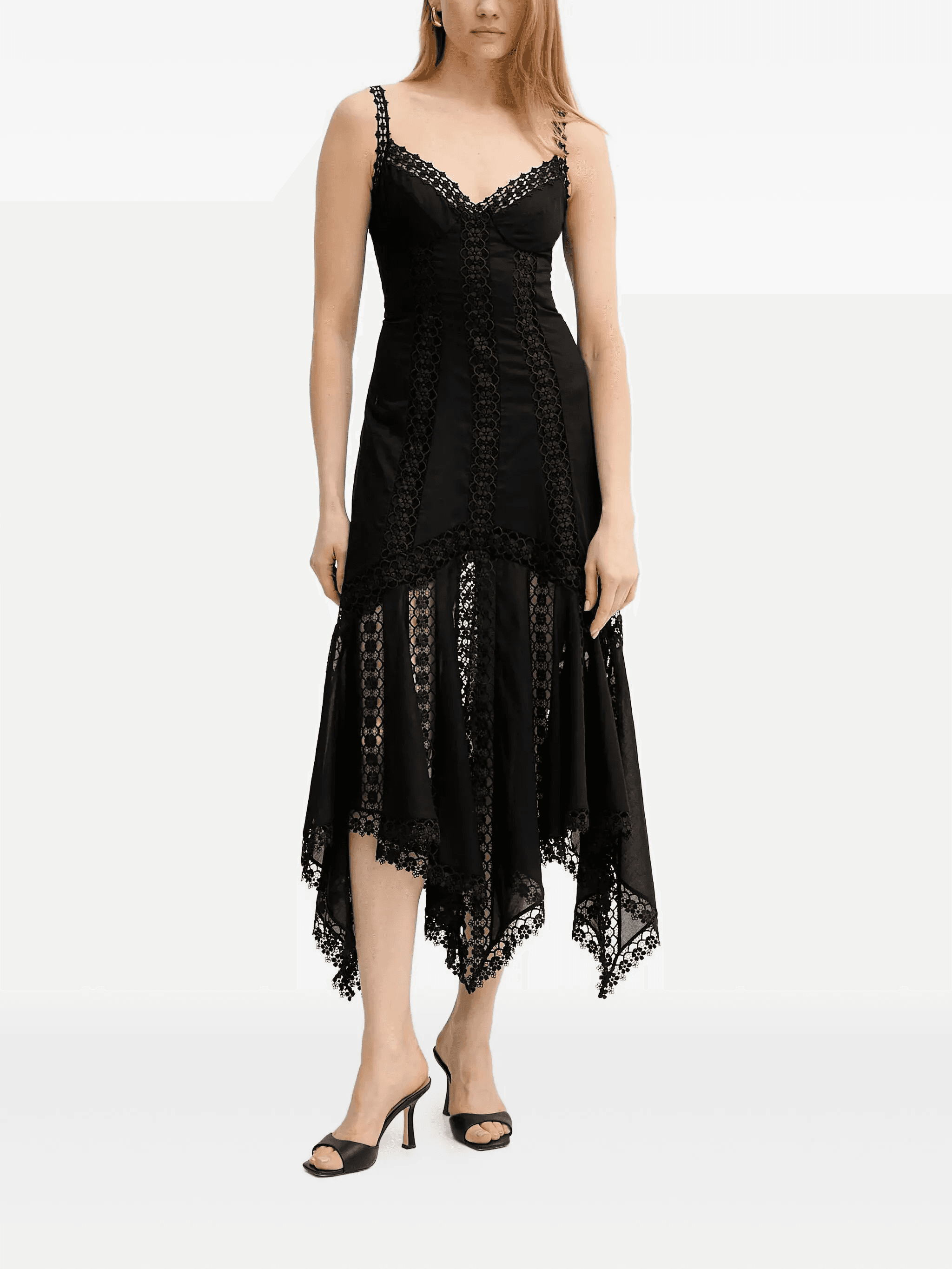 Blossel asymmetrical midi dress - Image 1