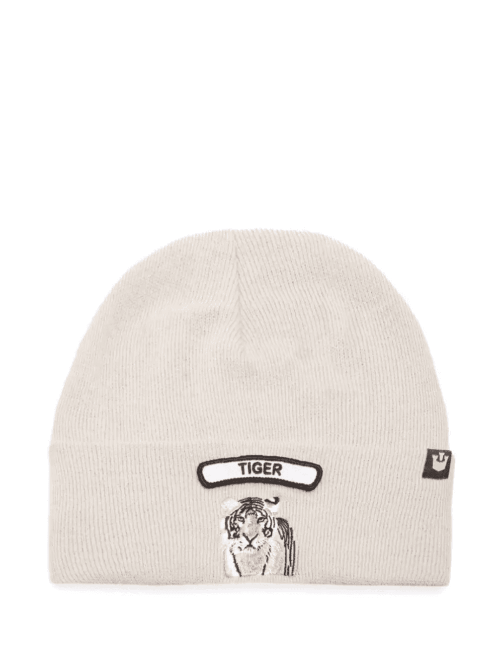 GOORIN BROS embroidered-patch beanie - Image 1