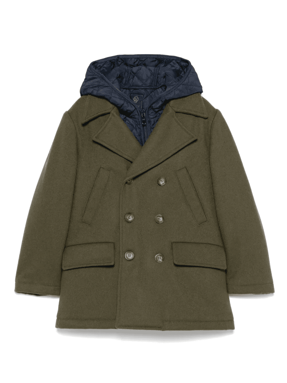 layered coat - Image 1