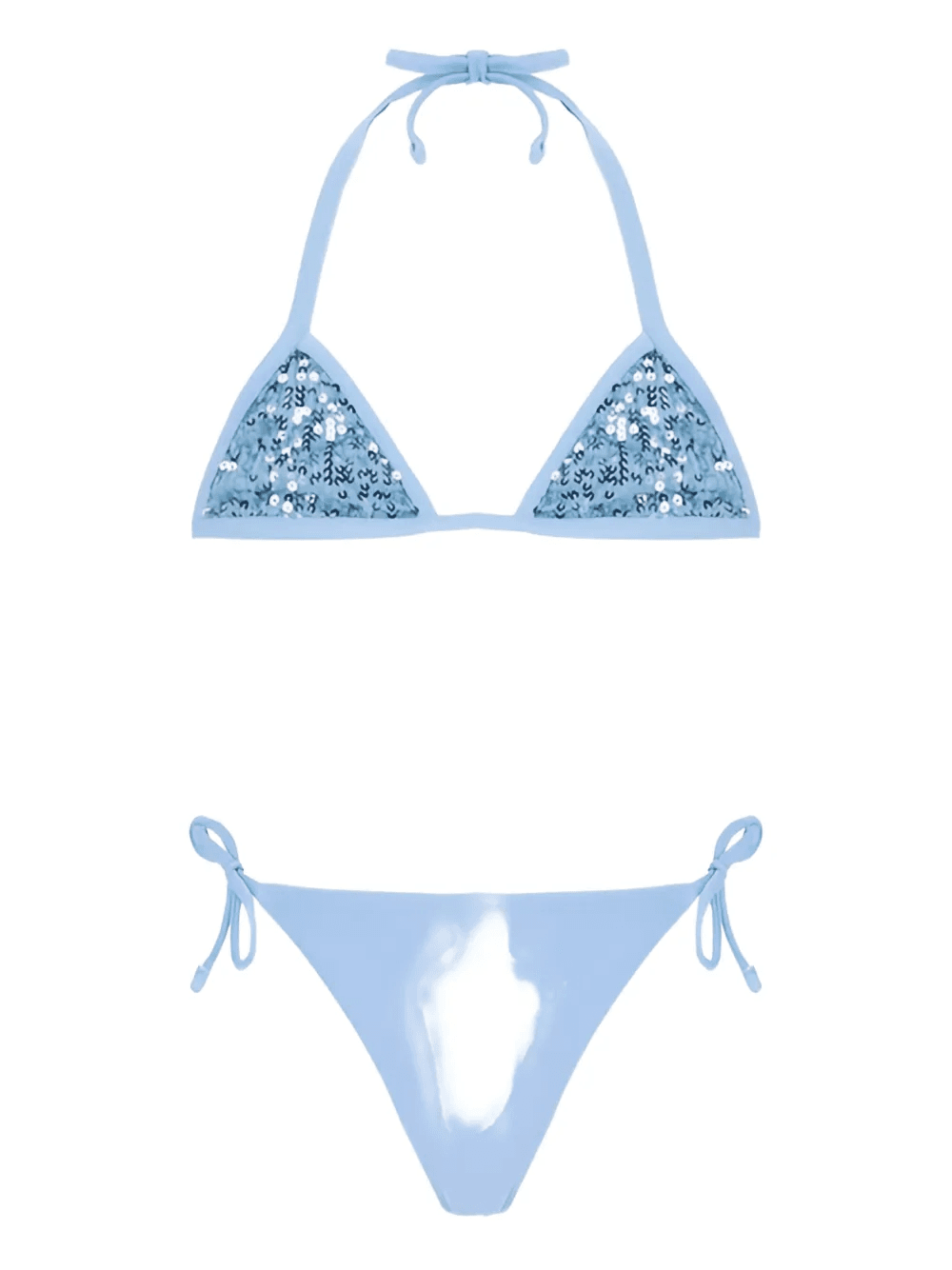 sequin-embellished bikini - Image 1