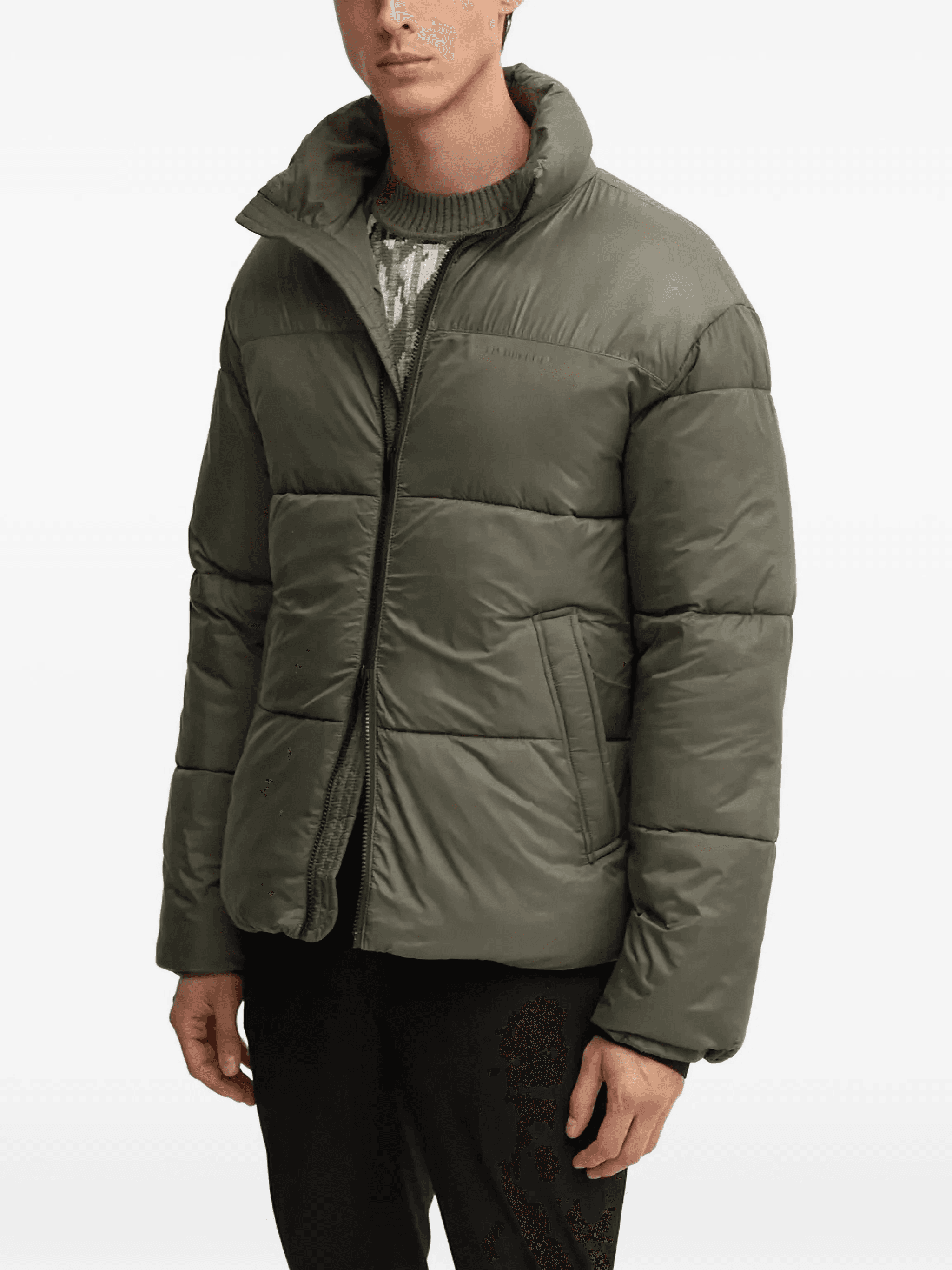funnel-neck puffer jacket - Image 1