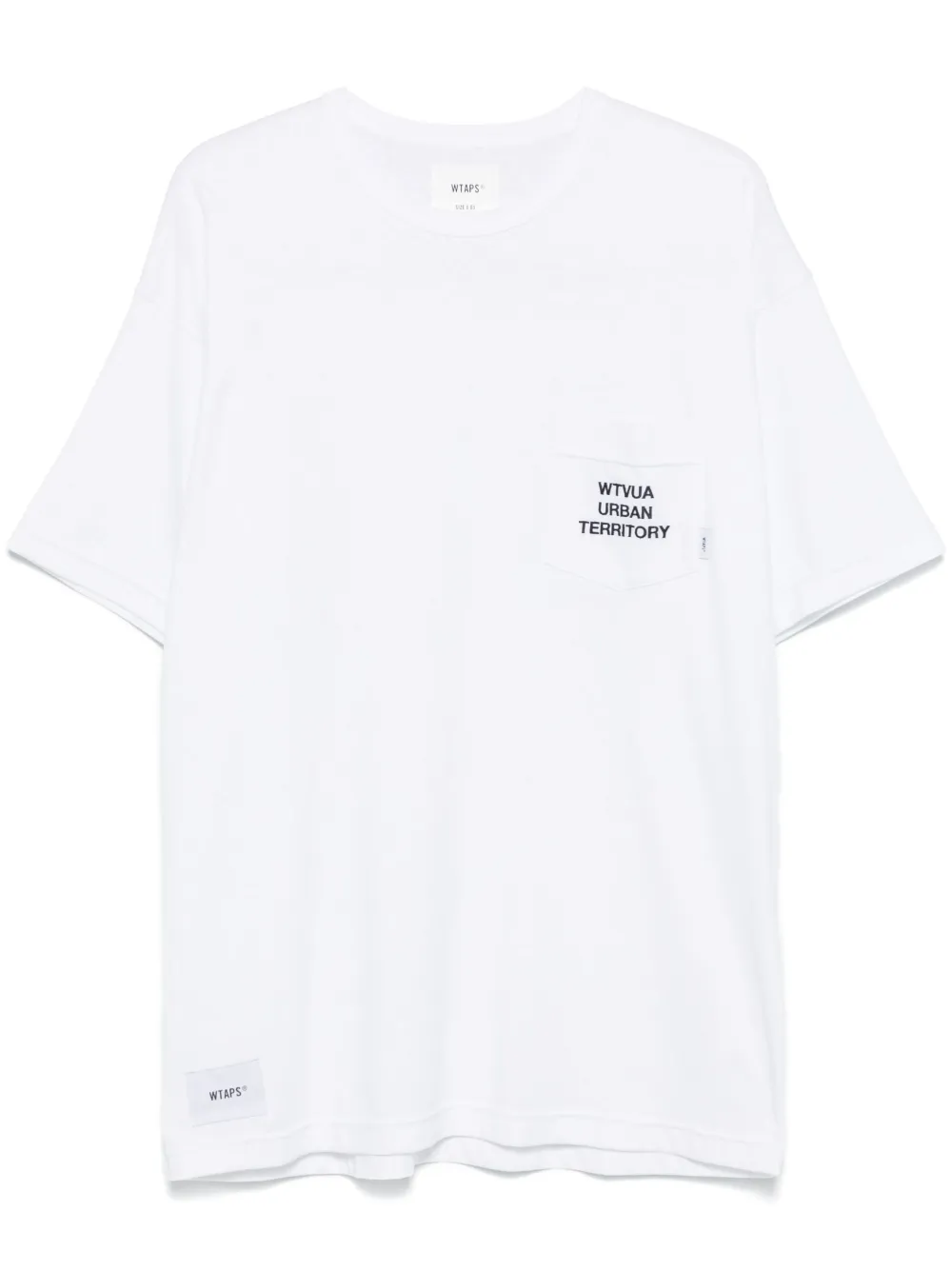 logo-embroidered T-shirt - Image 1