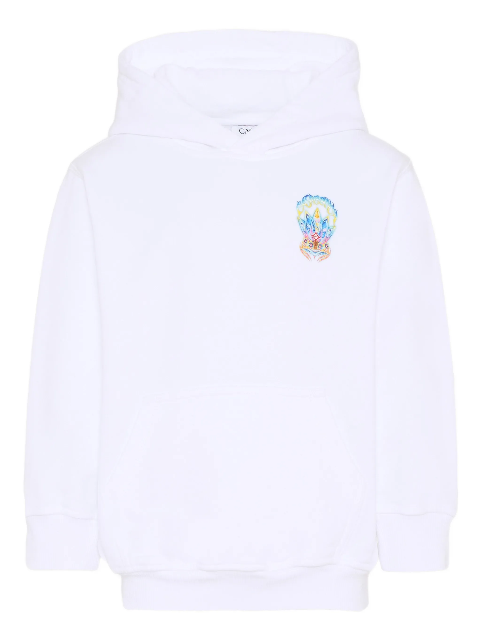 graphic-print long-sleeve hoodie - Image 1