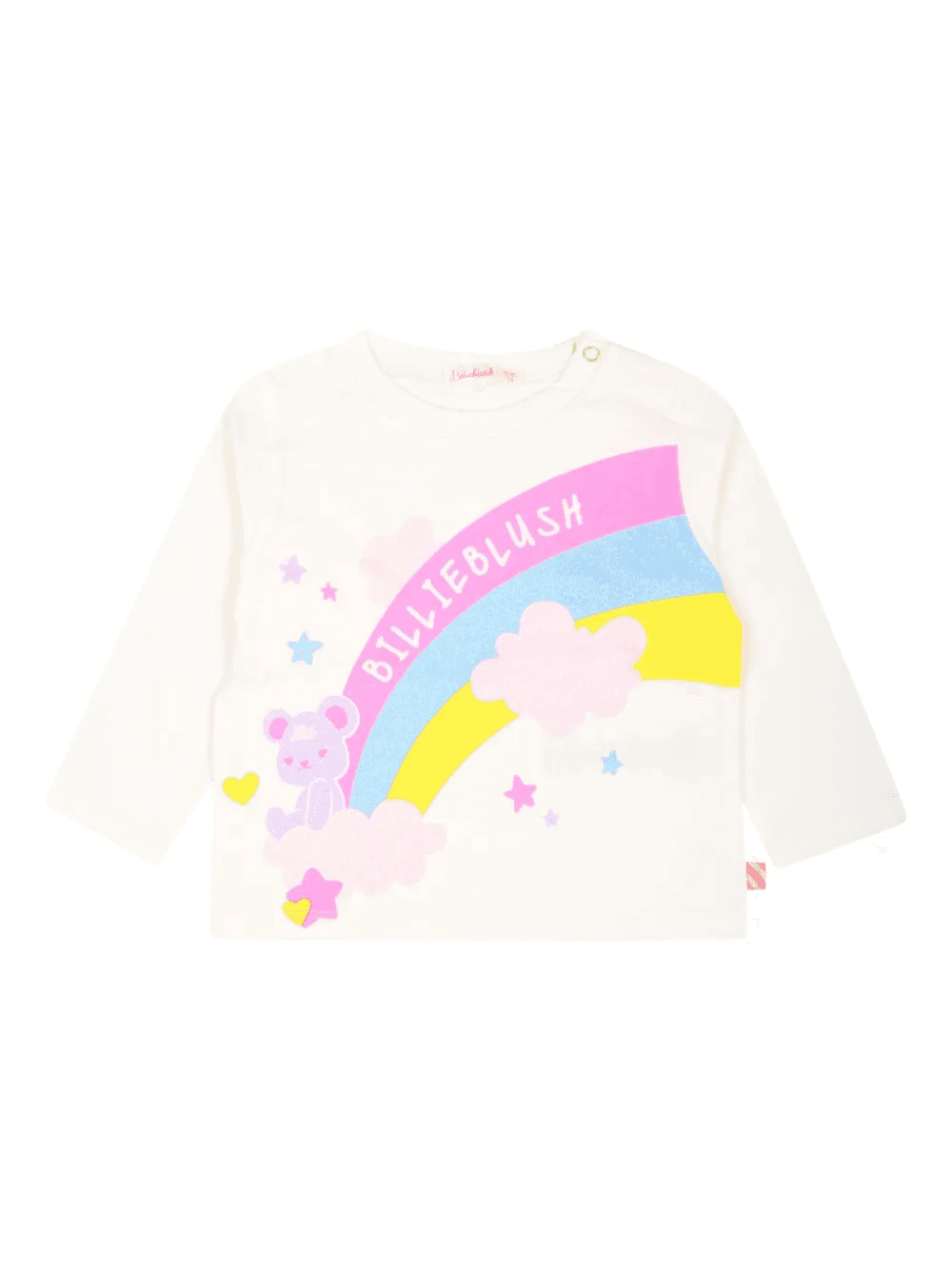 rainbow-print cotton T-shirt - Image 1