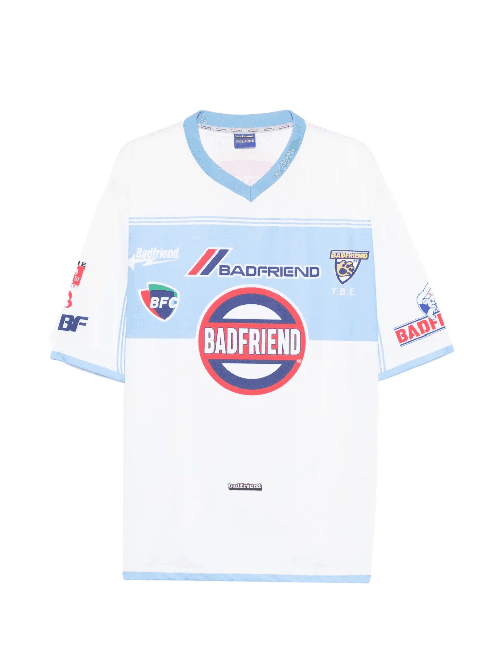 V-neck graphic T-shirt - Image 1