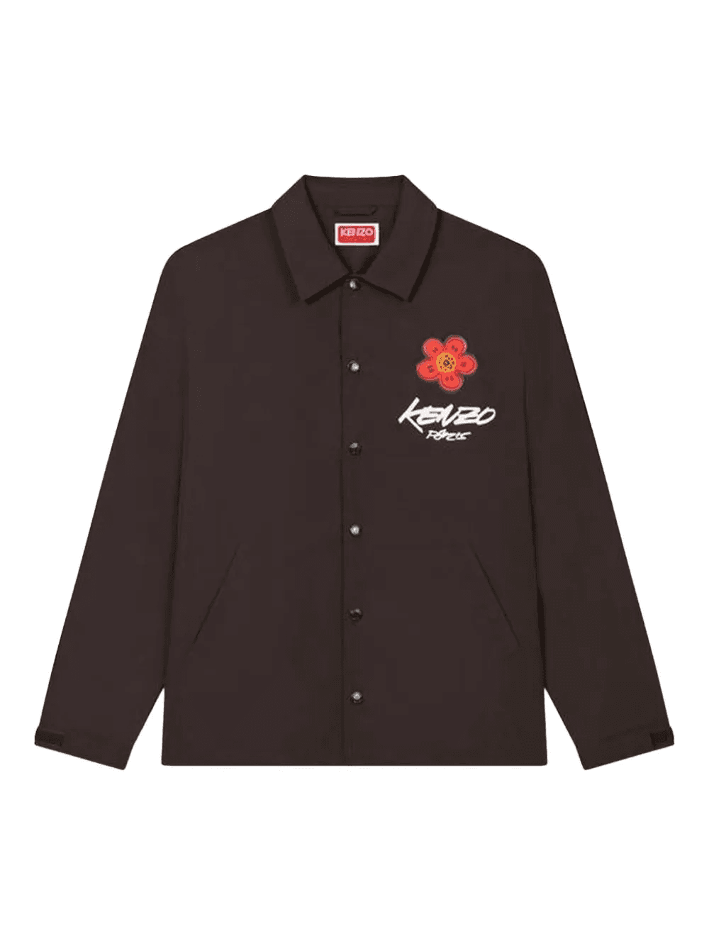 x Futura 2000 flower-detail shirt jacket - Image 1