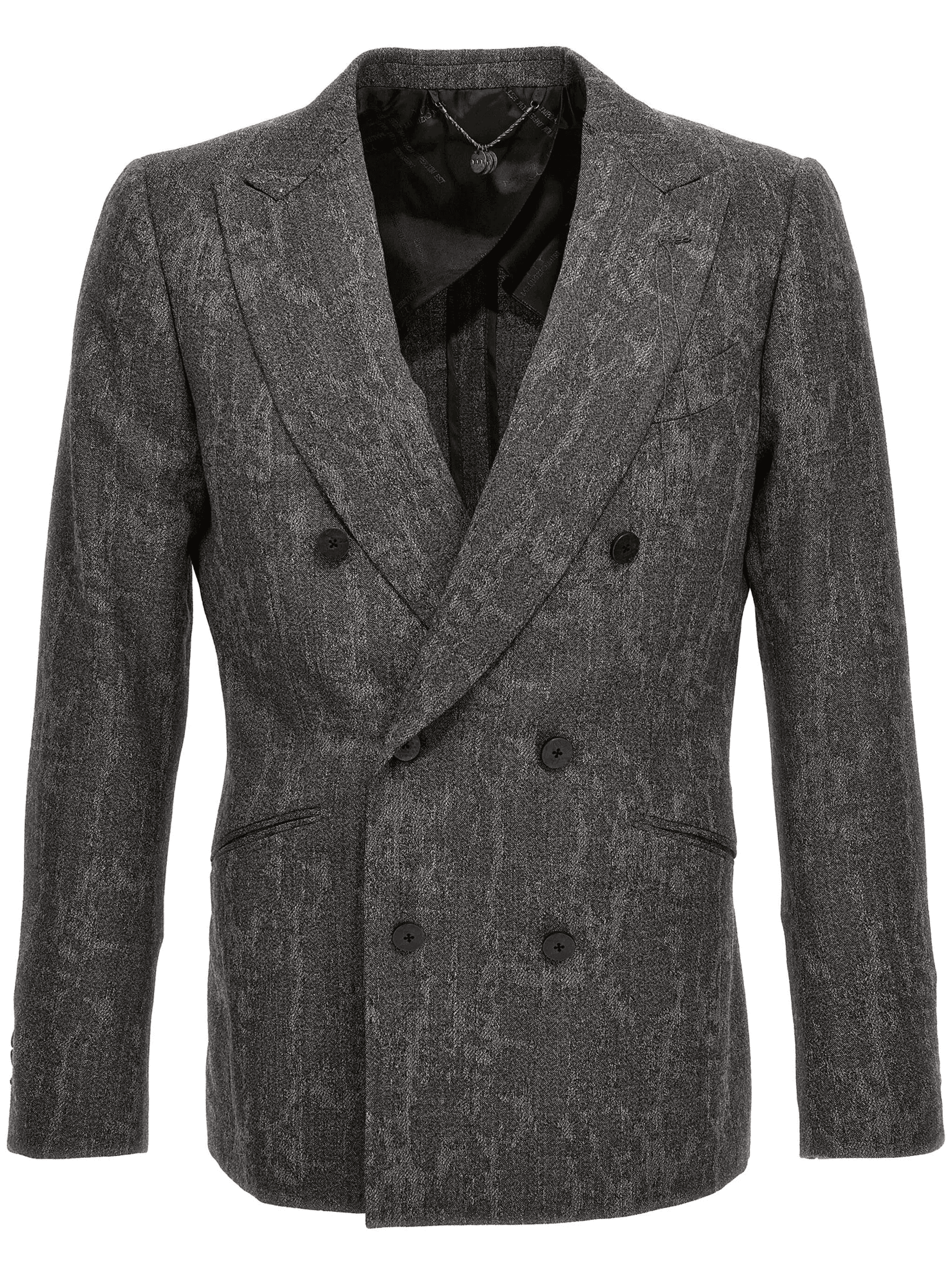 double-breasted blazer - Image 1