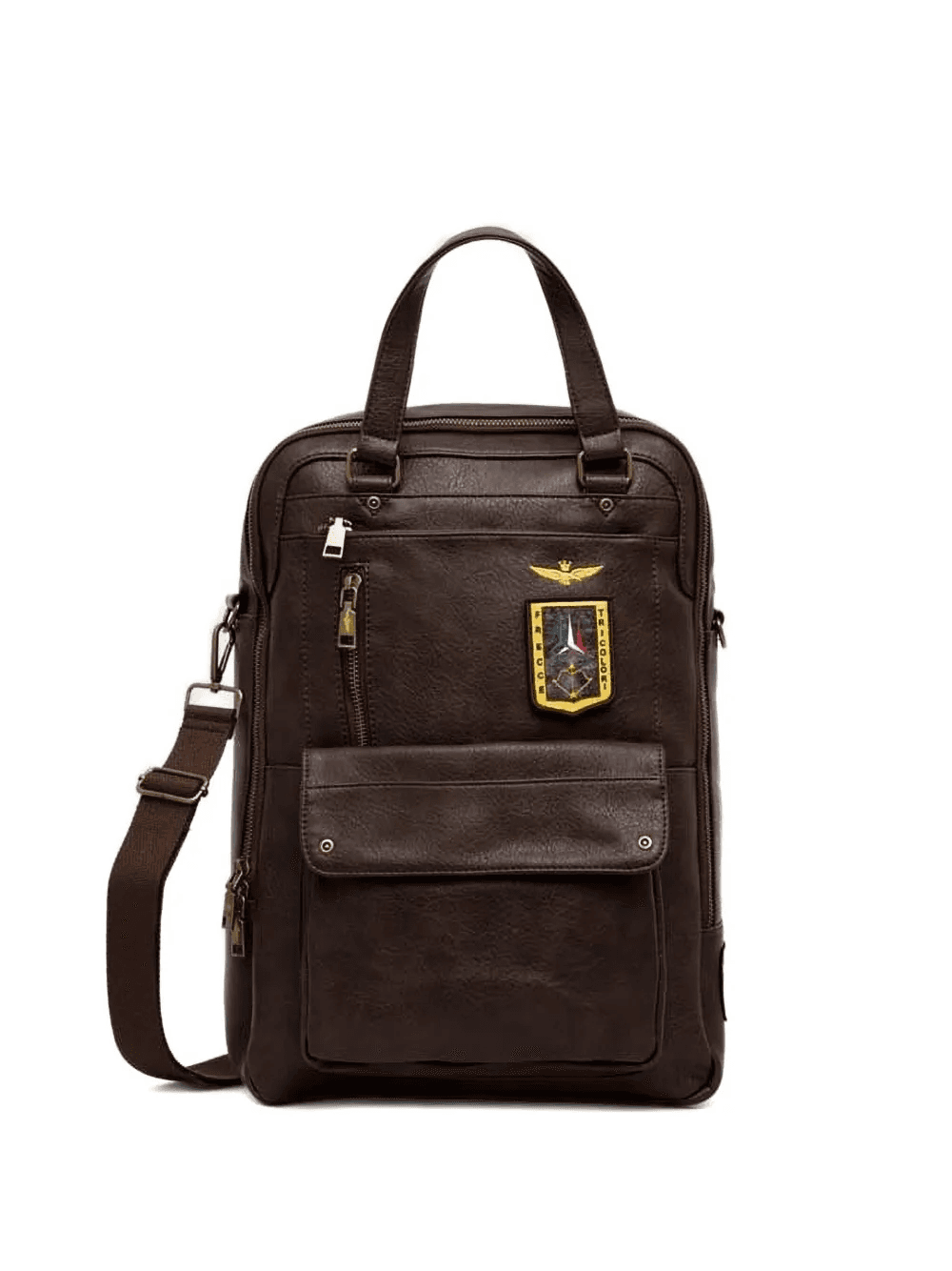 patch top-handle backpack - Image 1