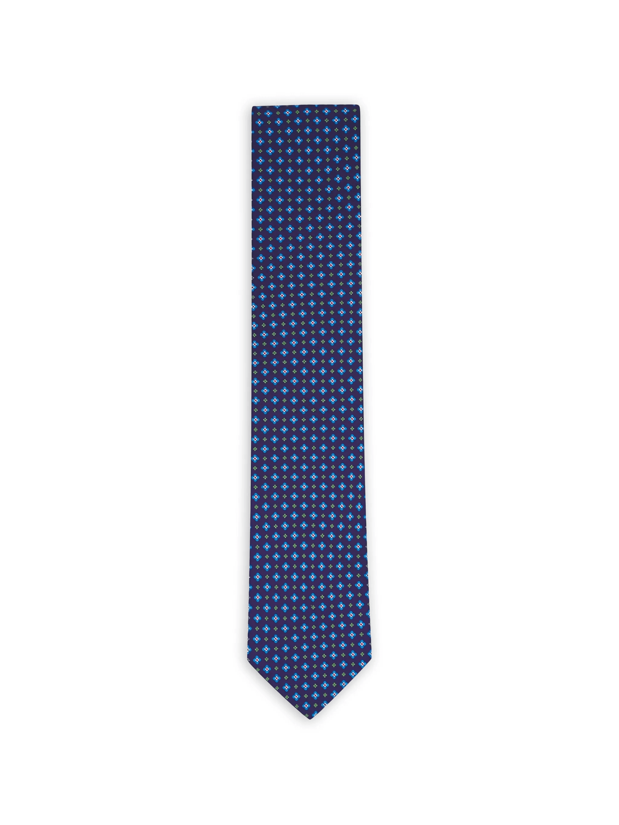 Polka Dot print silk necktie - Image 1