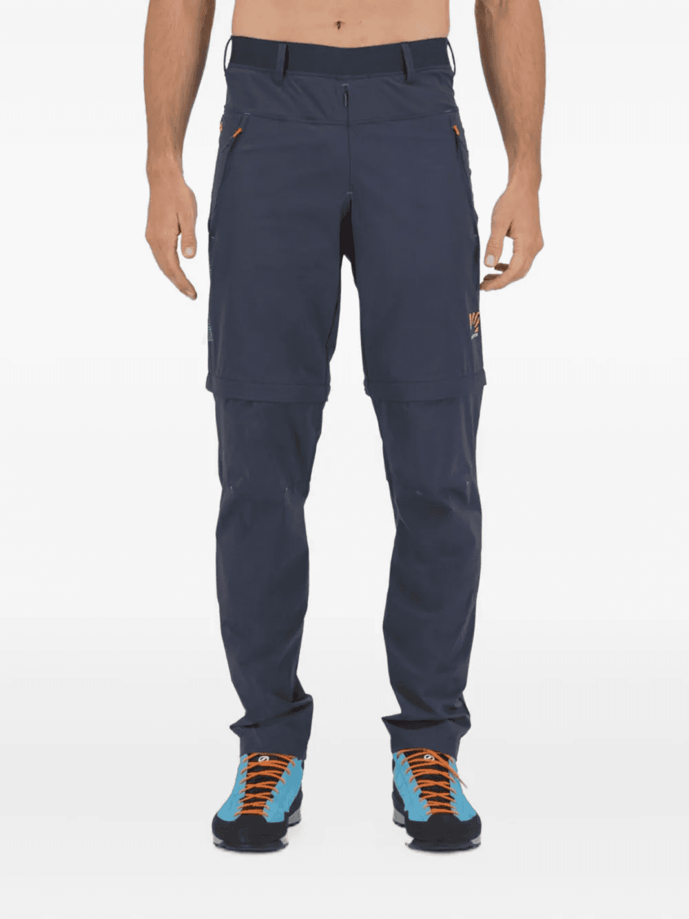 logo-print performance track trousers - Image 1
