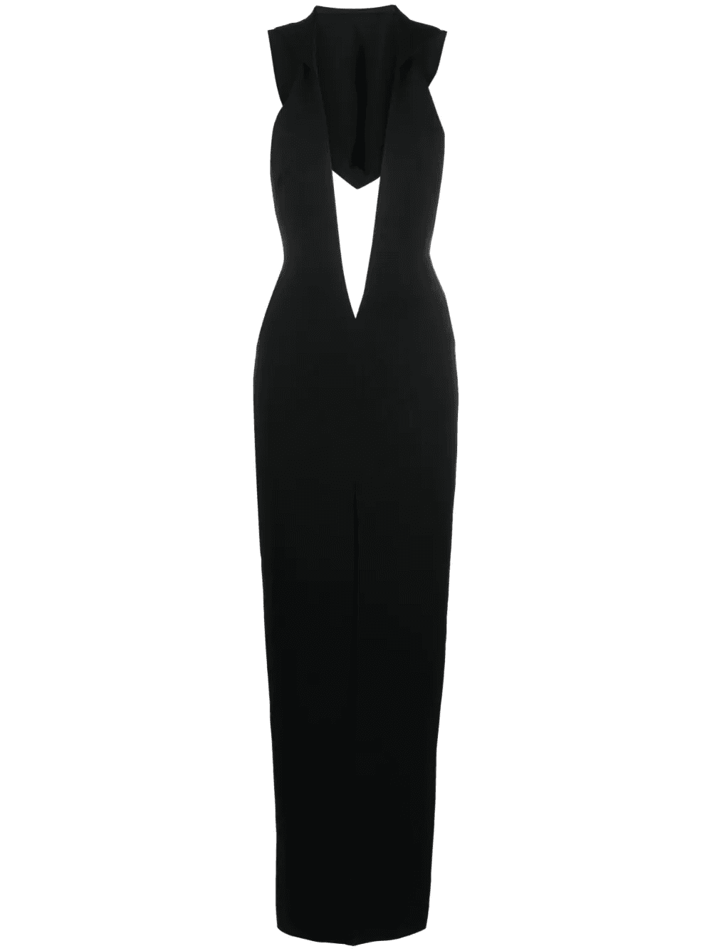 V-neck hooded gown - Image 1