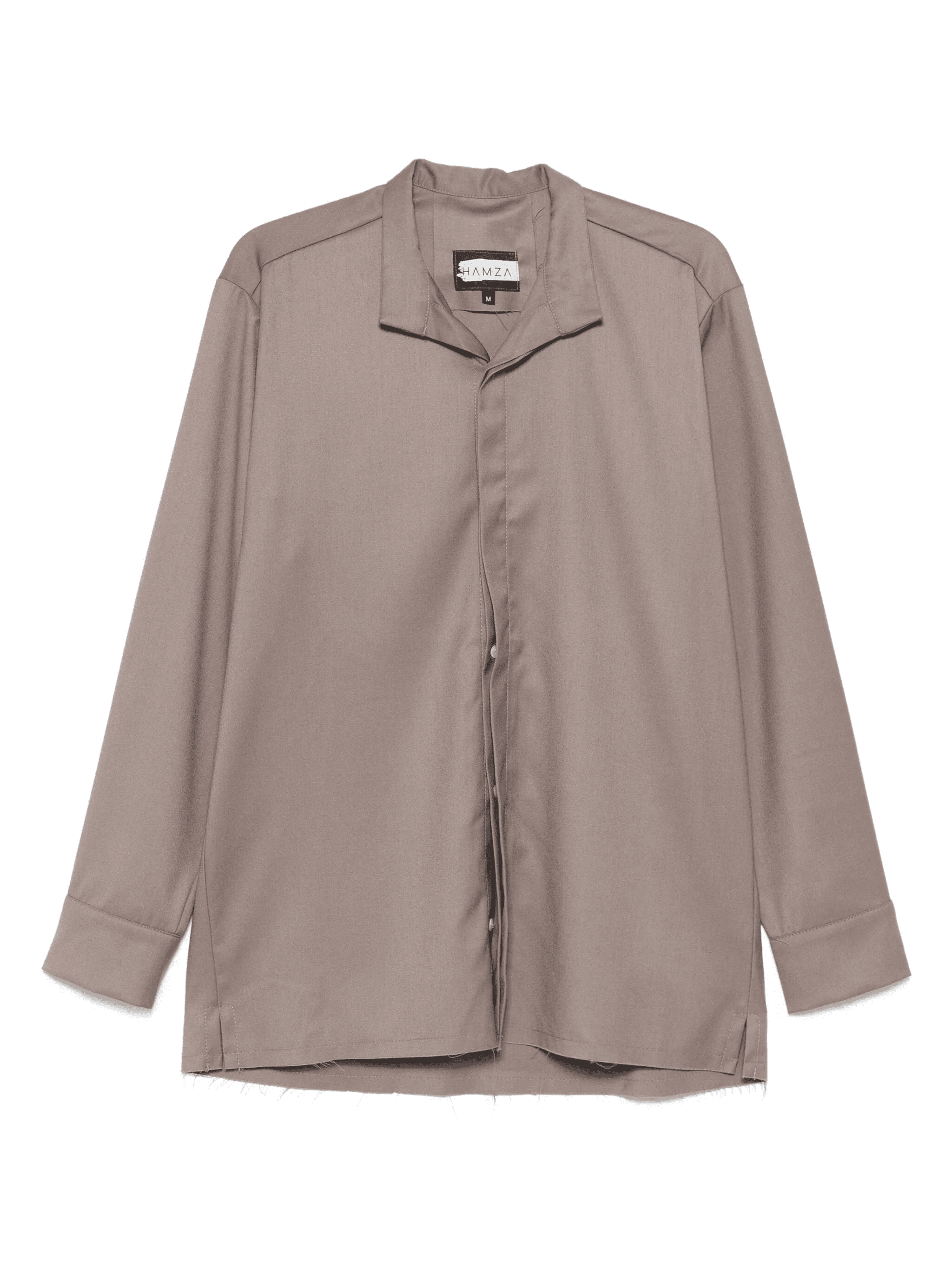 Thom frayed-hem collared shirt - Image 1