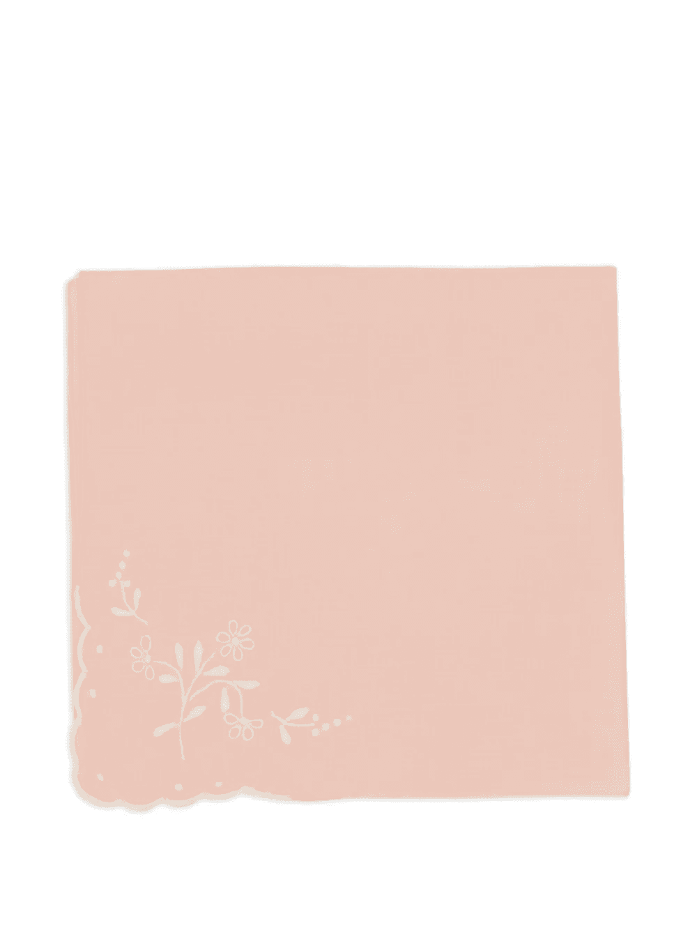 Santana hand-embroidery scalloped napkin - Image 1