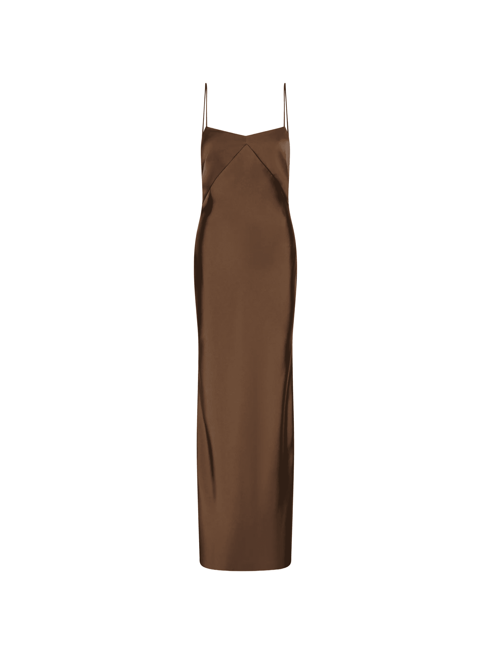 satin maxi dress - Image 1