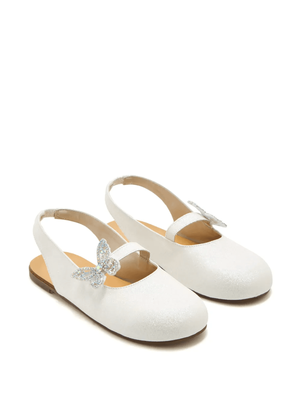 butterfly-embellished sandals - Image 1