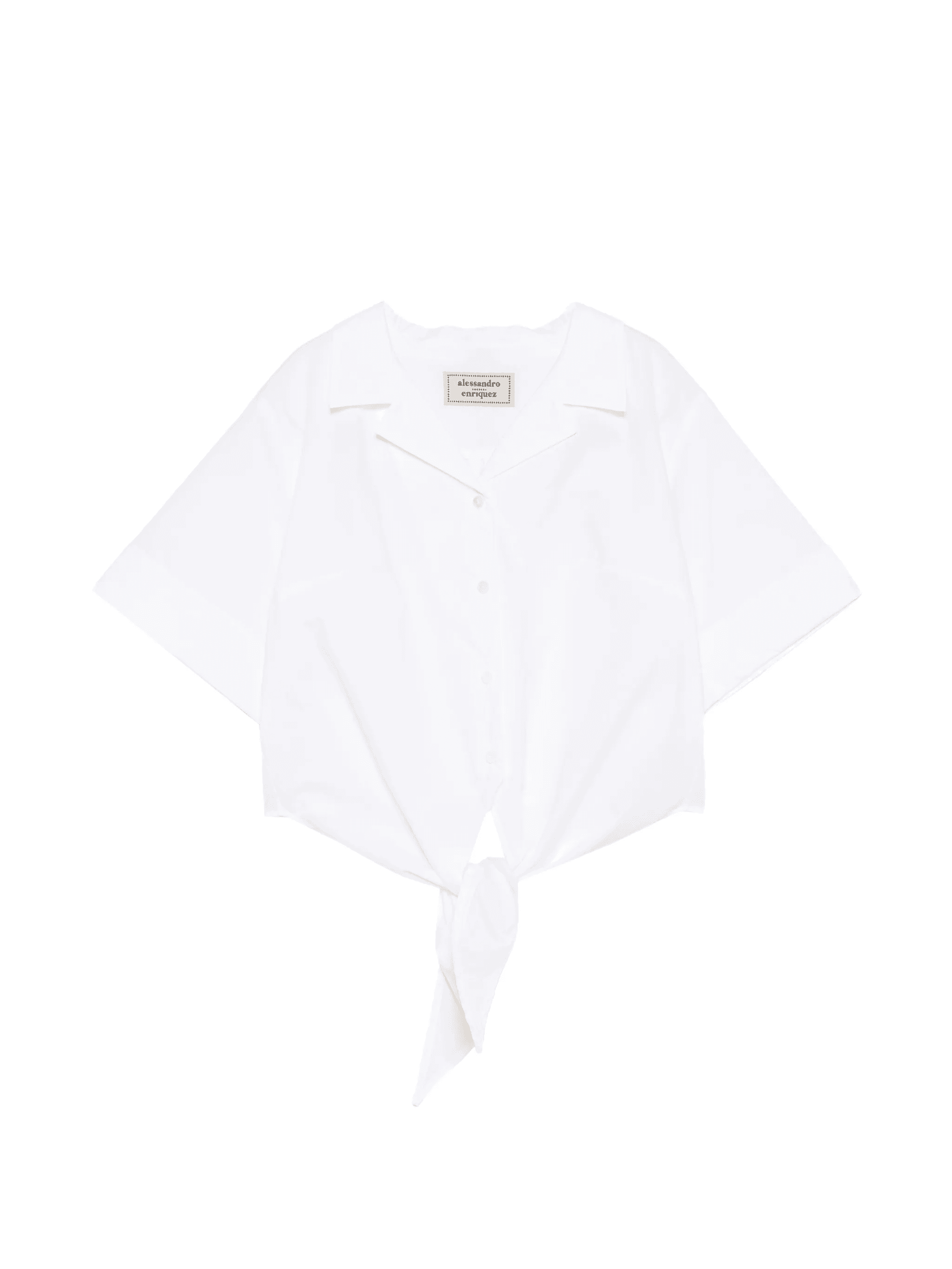 knot-detail shirt - Image 1