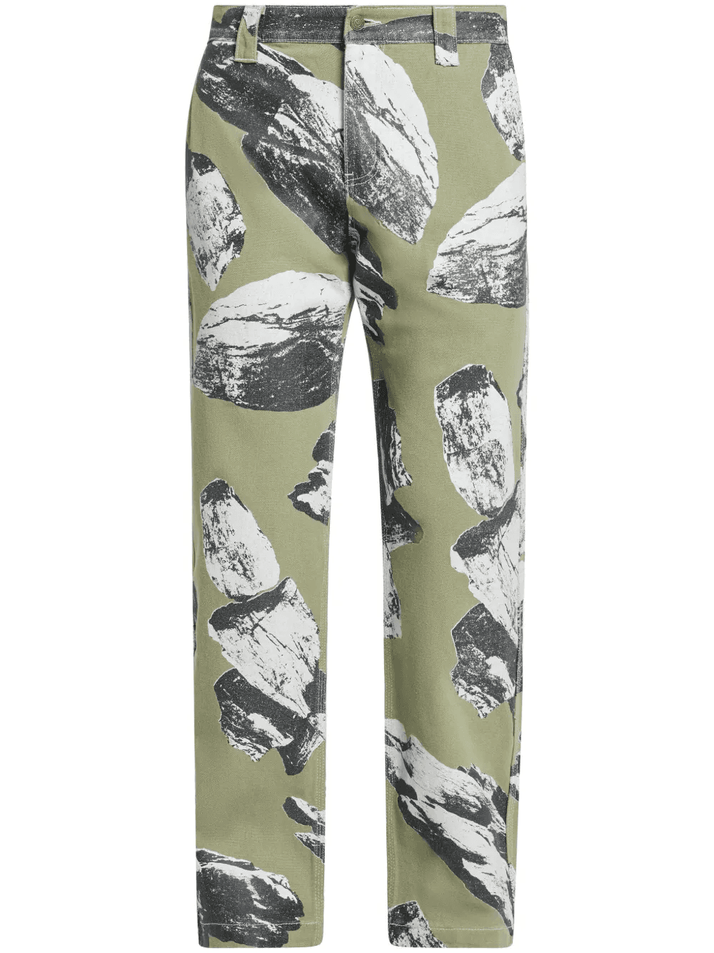 Talus graphic-print cotton trousers - Image 1