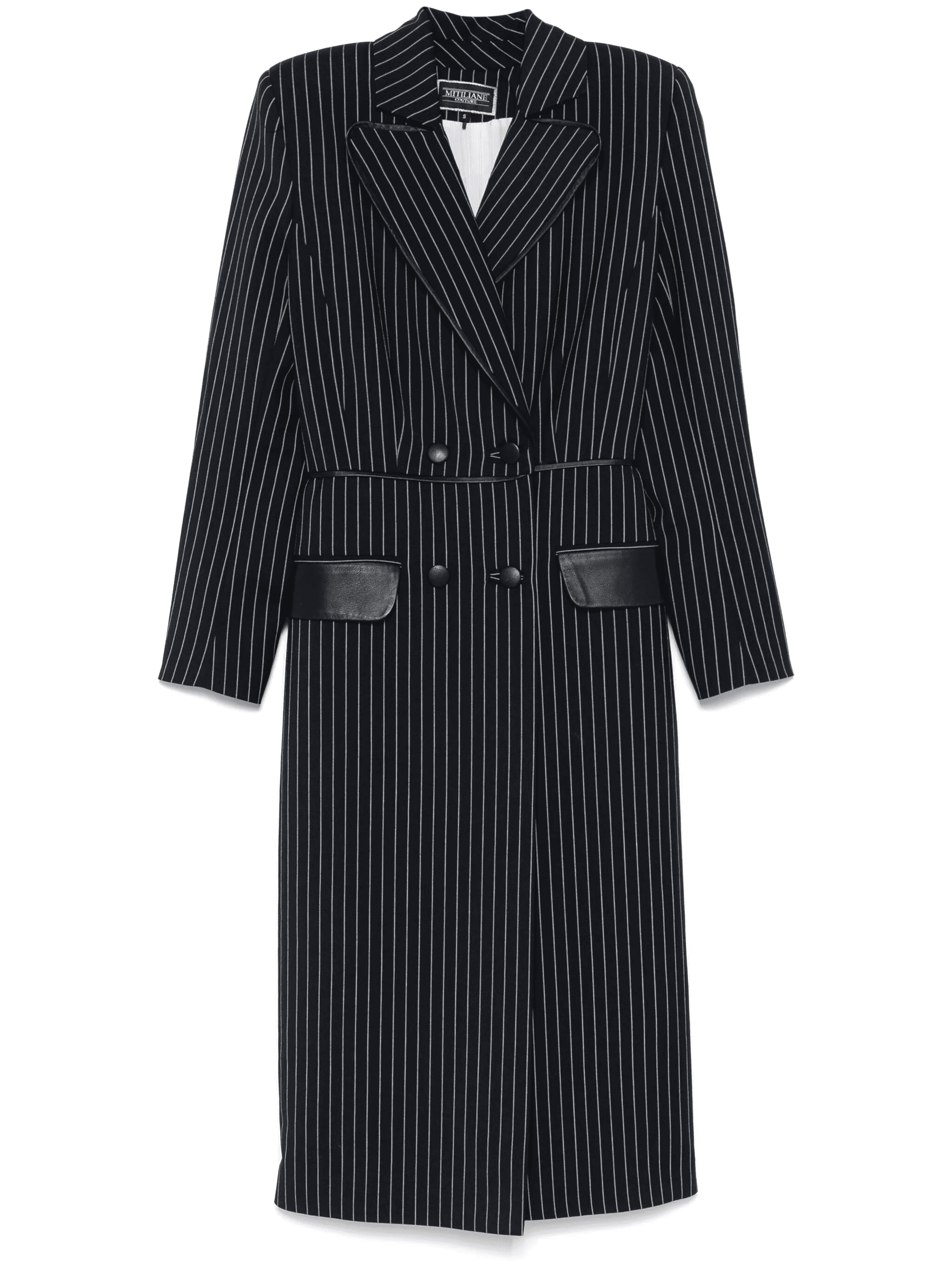 pinstriped coat - Image 1