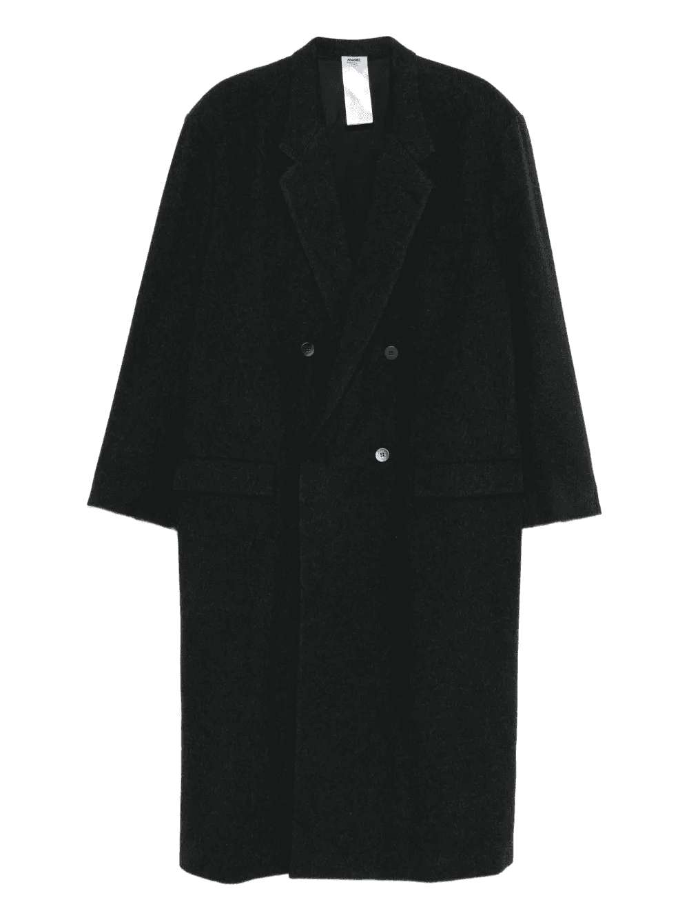 double-breasted wool coat - Image 1