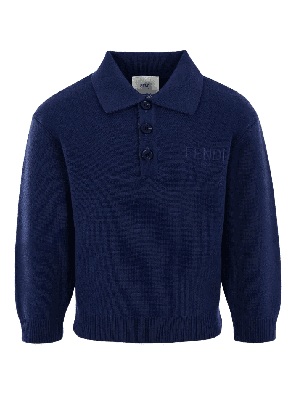 logo-embroidered polo shirt - Image 1