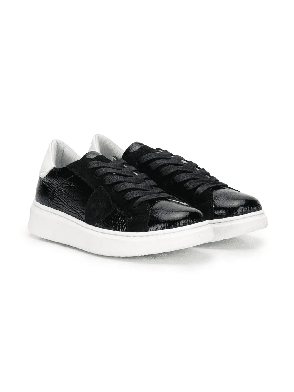 low top lace up sneakers - Image 1