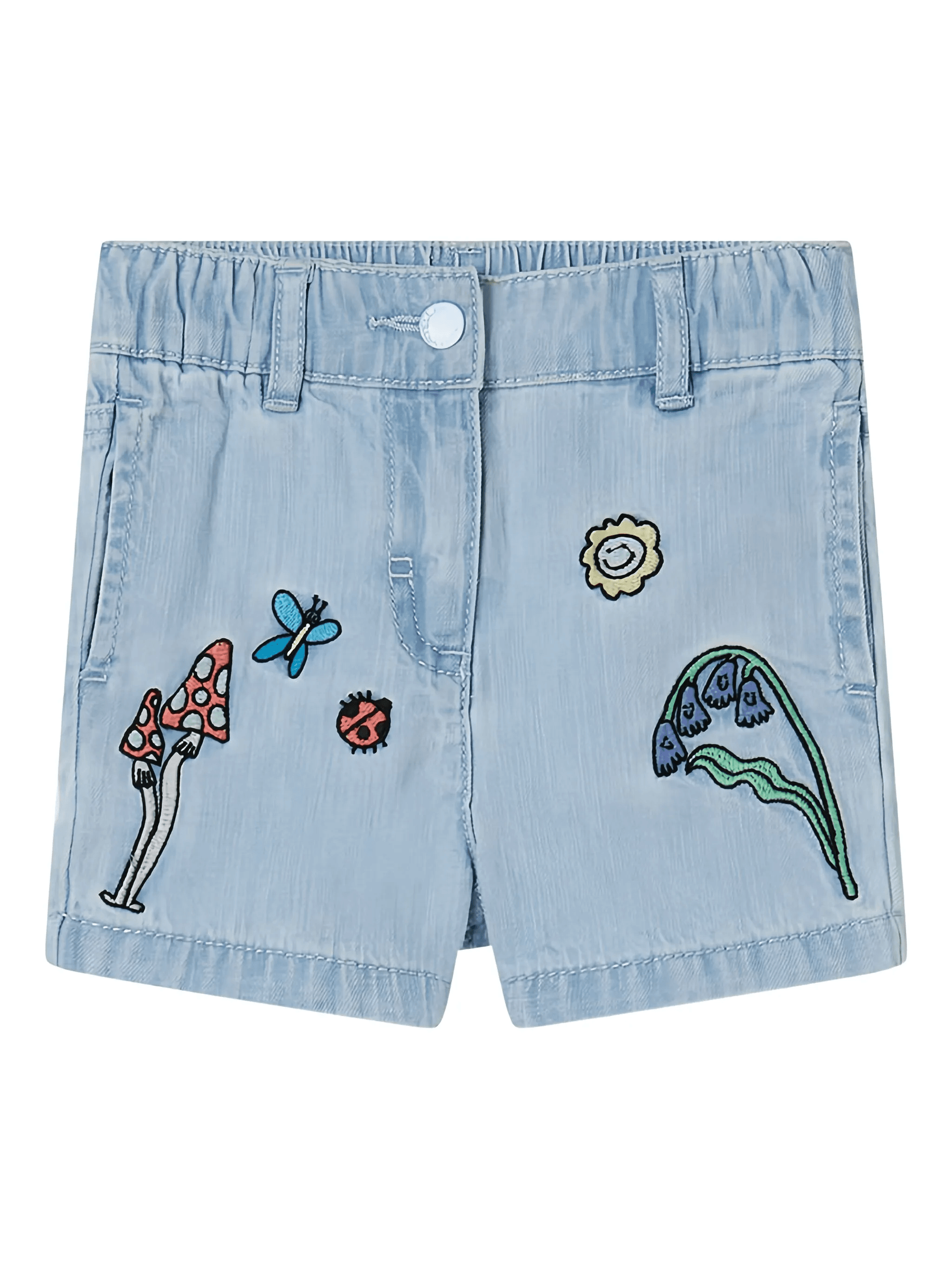 Woodland Friends denim shorts - Image 1