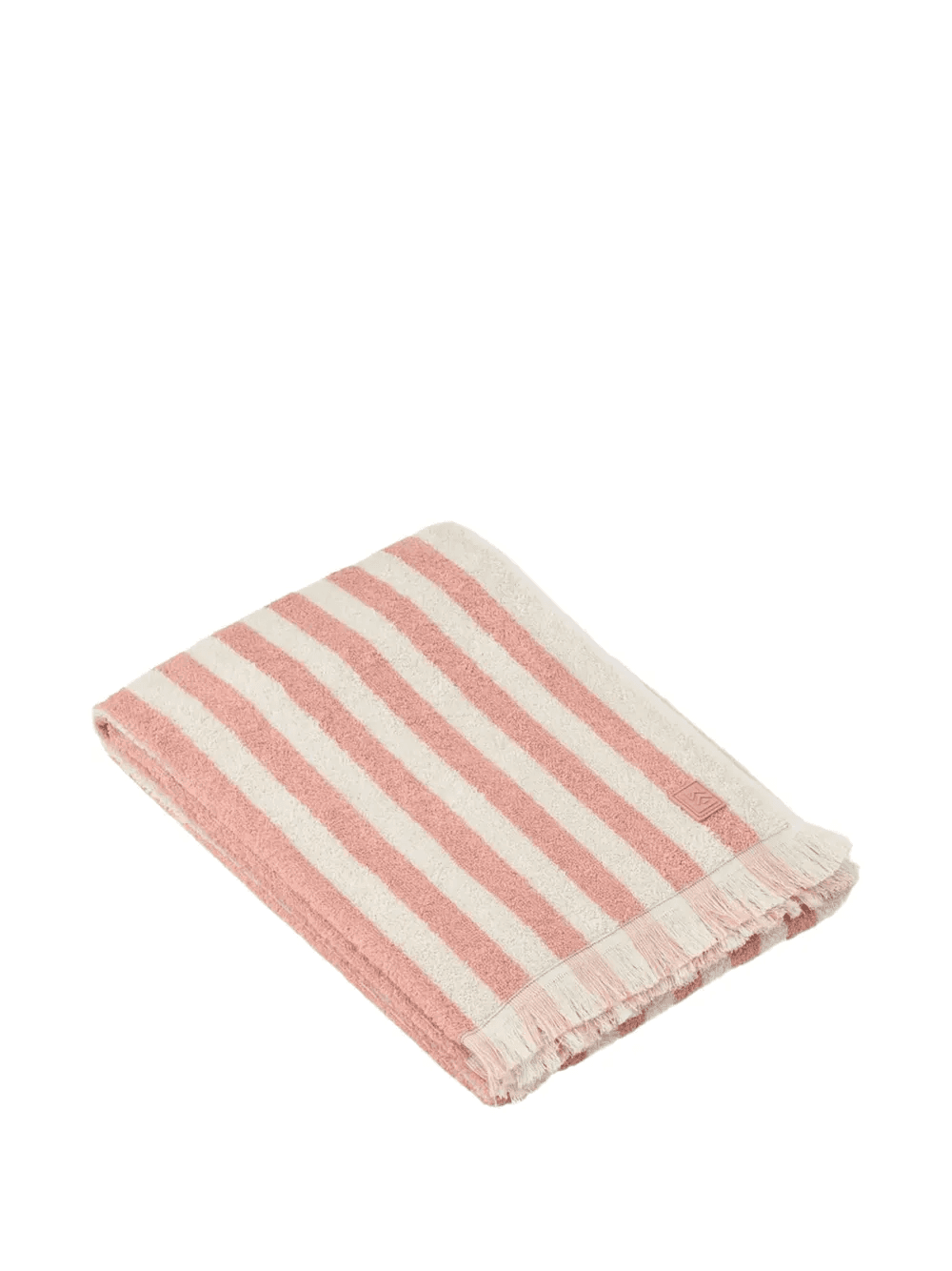 striped fringed towel - Image 1